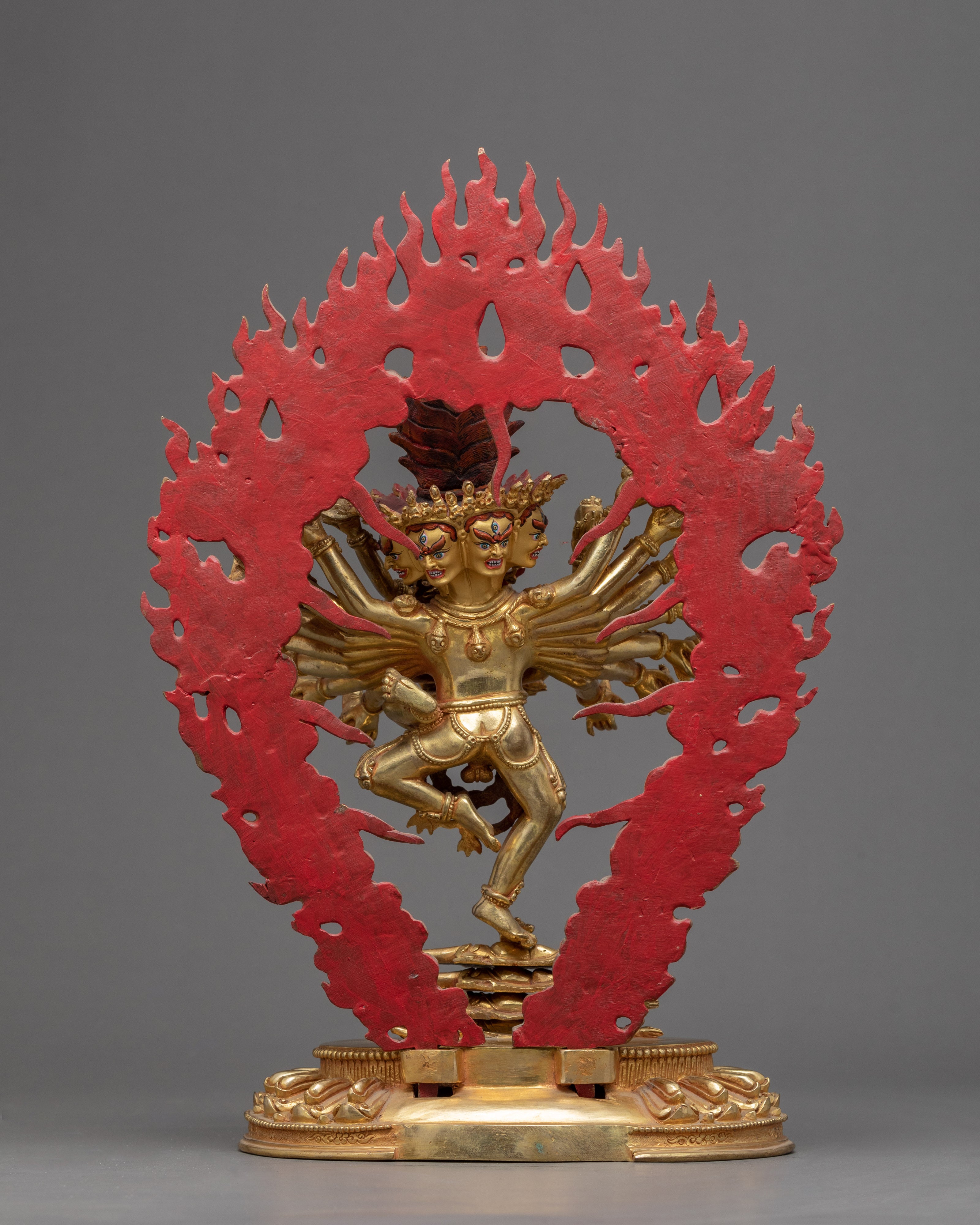 Hevajra Statue | Traditionally Crafted with his Consort