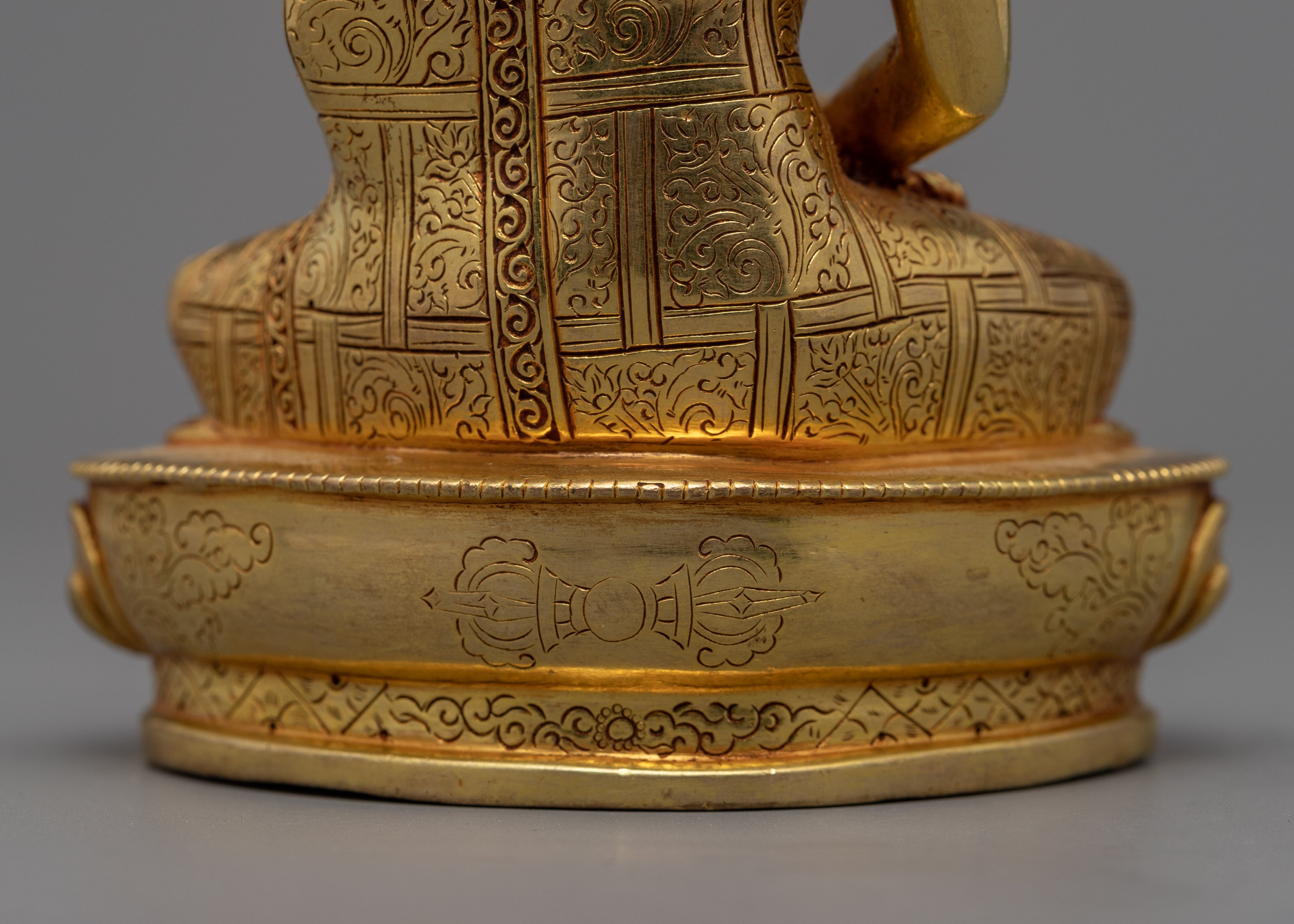 Amitabha Buddha Mantra Practice Statue | Traditional Hand-Made Buddha Of Infinite Light Art