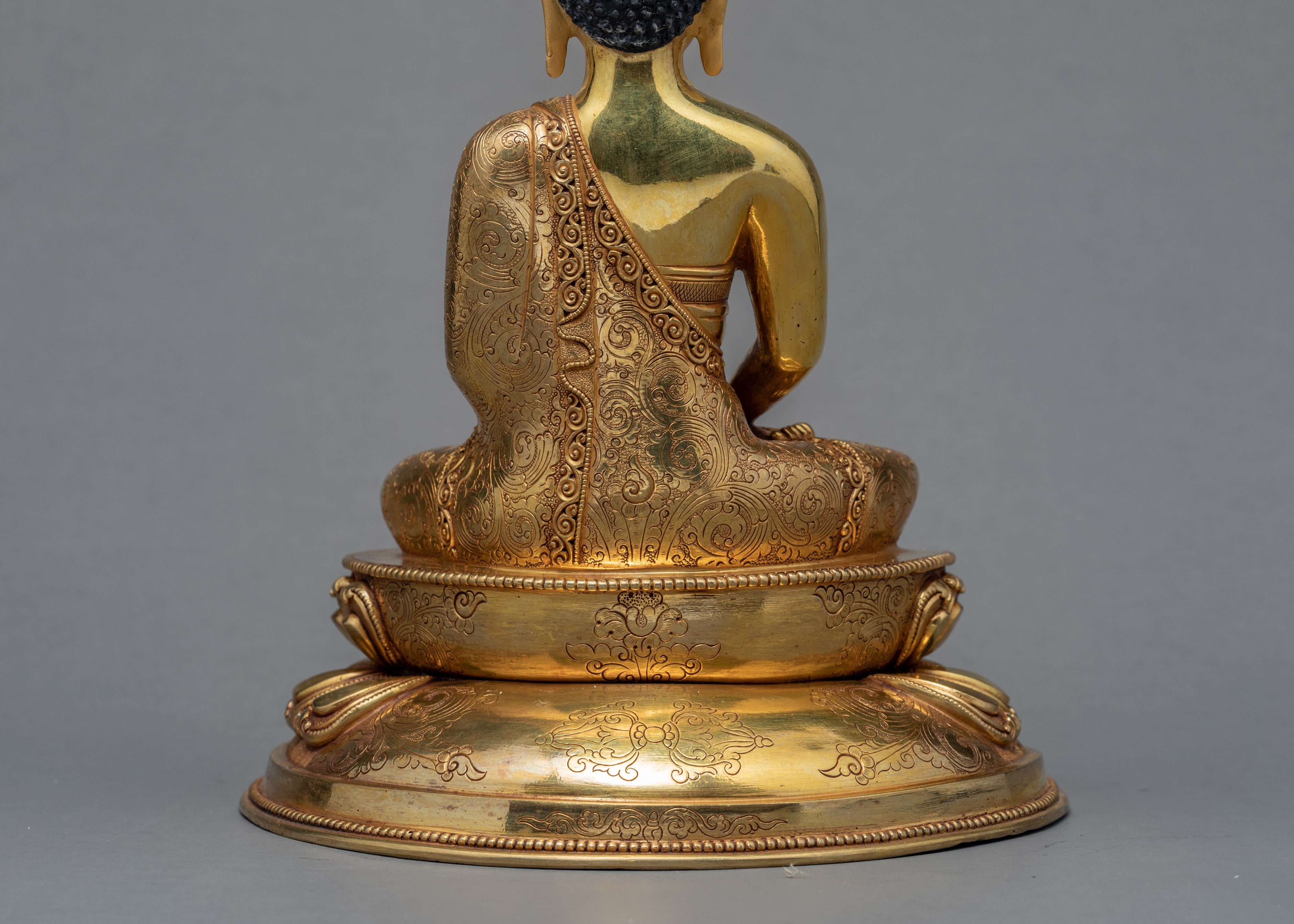 Amitabha Buddha Statue | 24K Gold Gilded