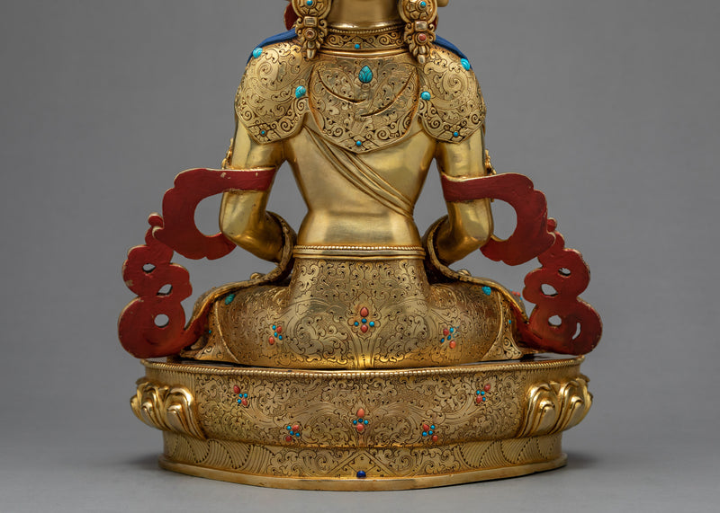 Vairocana Buddha Statue | Traditional Tibet Art
