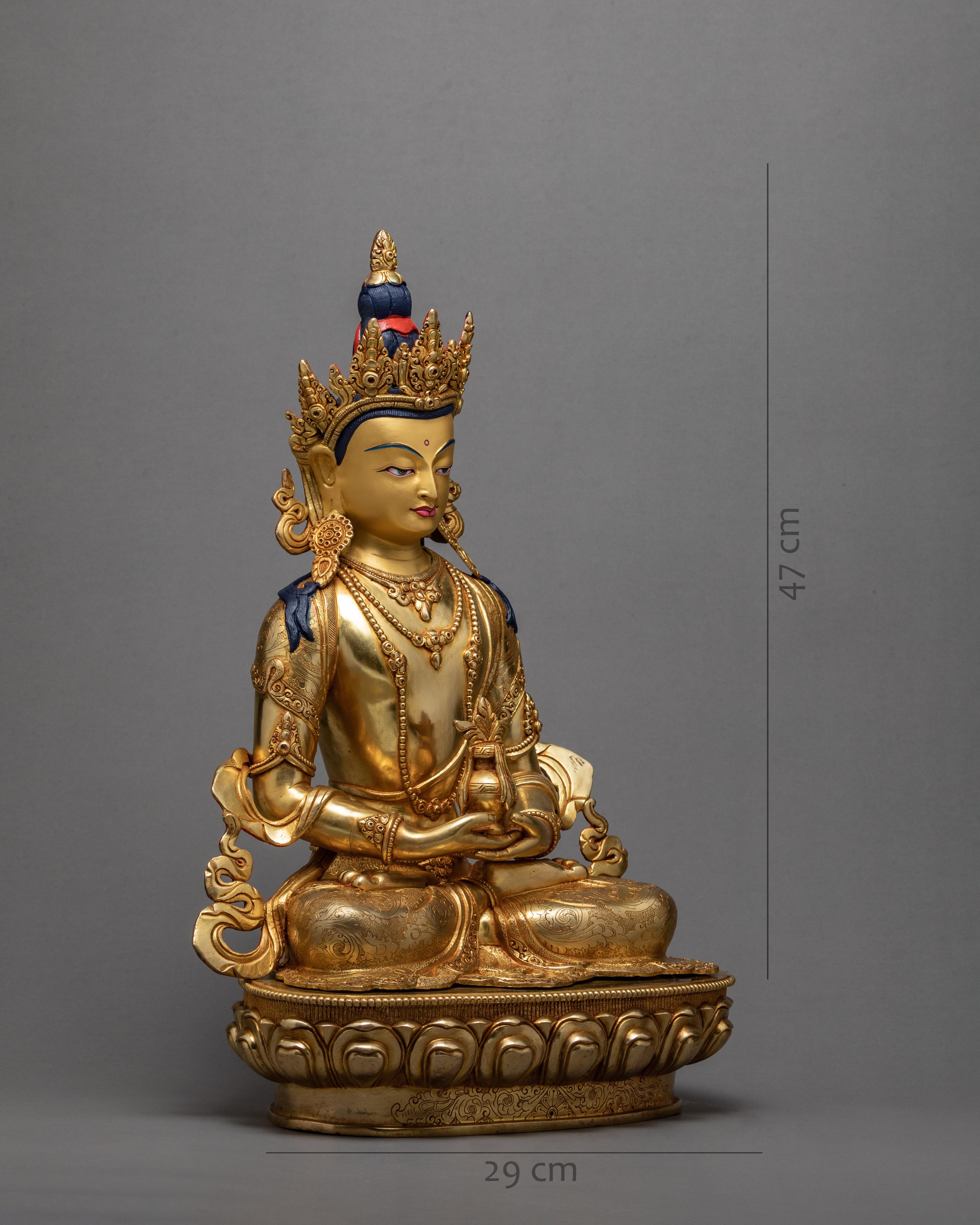 Amitayus Statue | Long Life Buddha