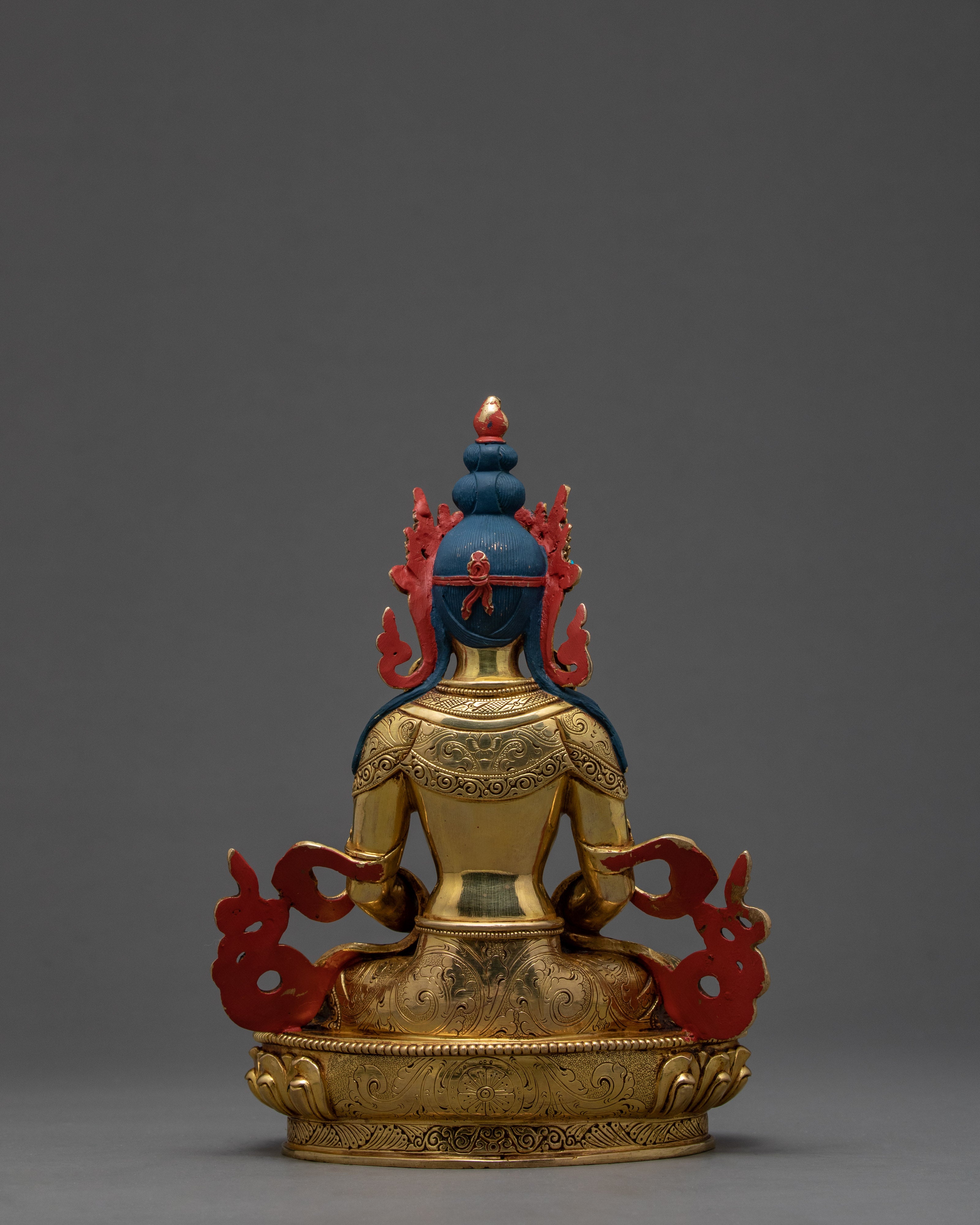 Amitayus Buddha Statue | Tibetan Bodhisattva Sculpture