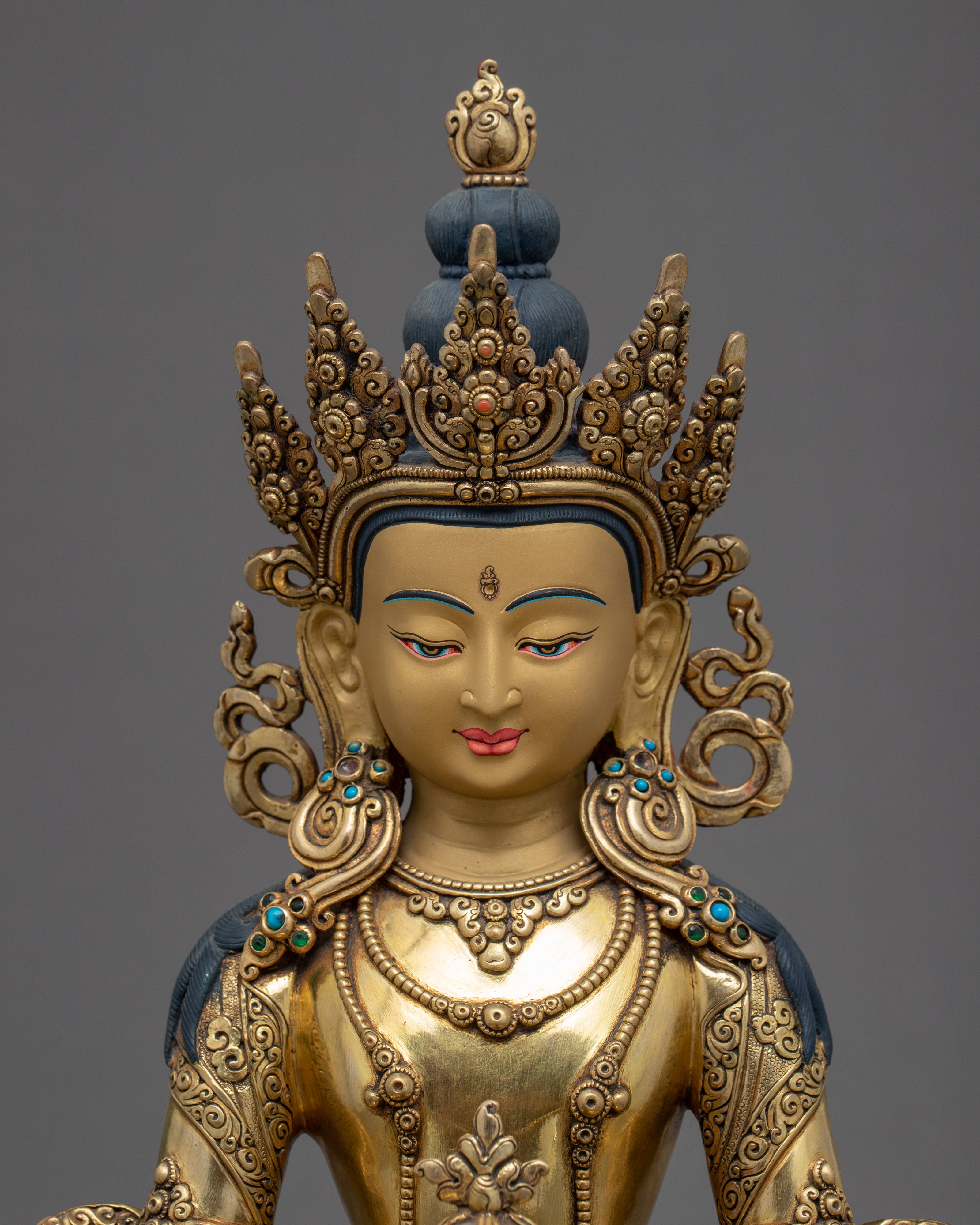 Amitayus Sculpture | Traditional Buddha Art