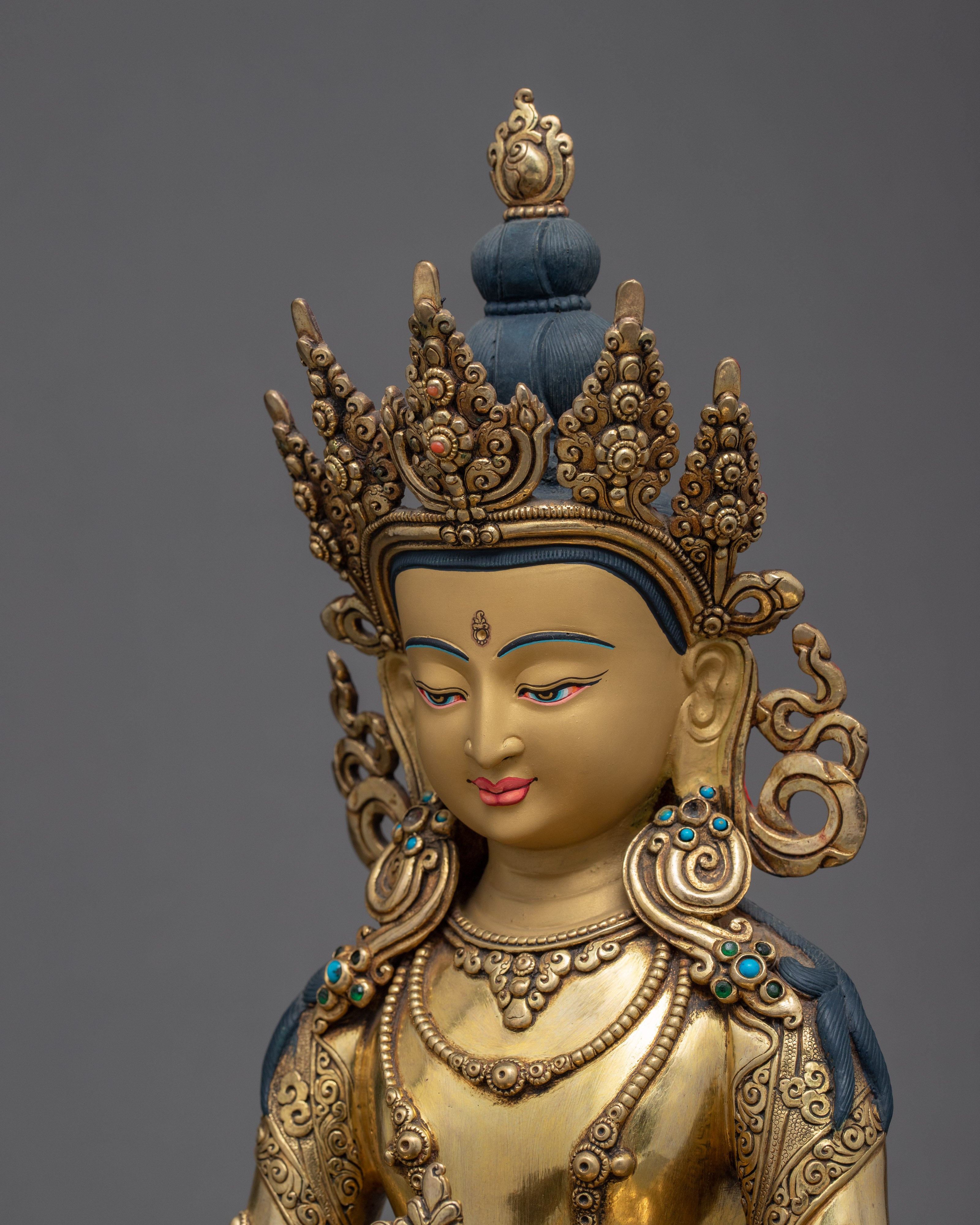 Amitayus Sculpture | Traditional Buddha Art