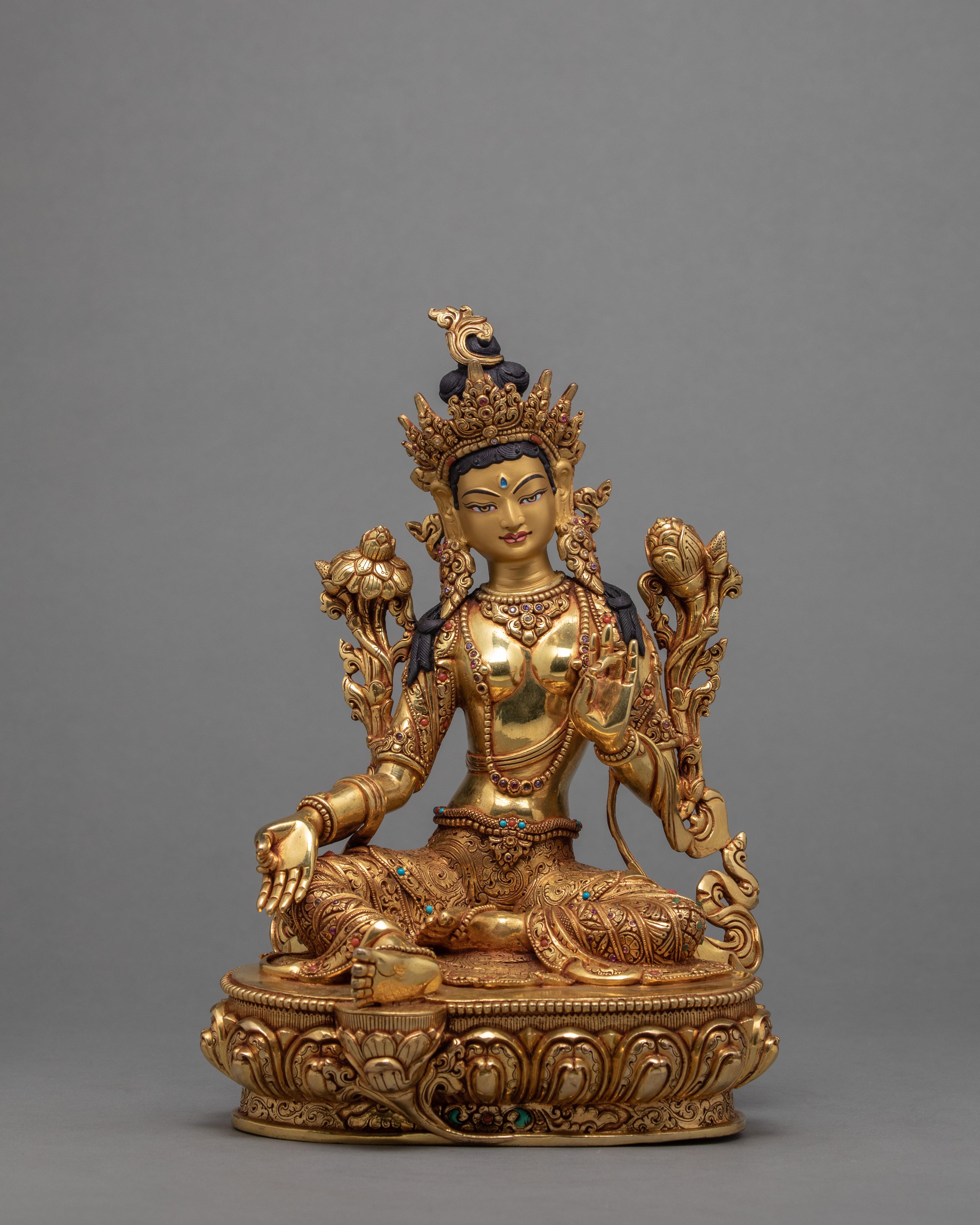 A Complete Set of Bodhisattva Statues For Your Meditation Altar