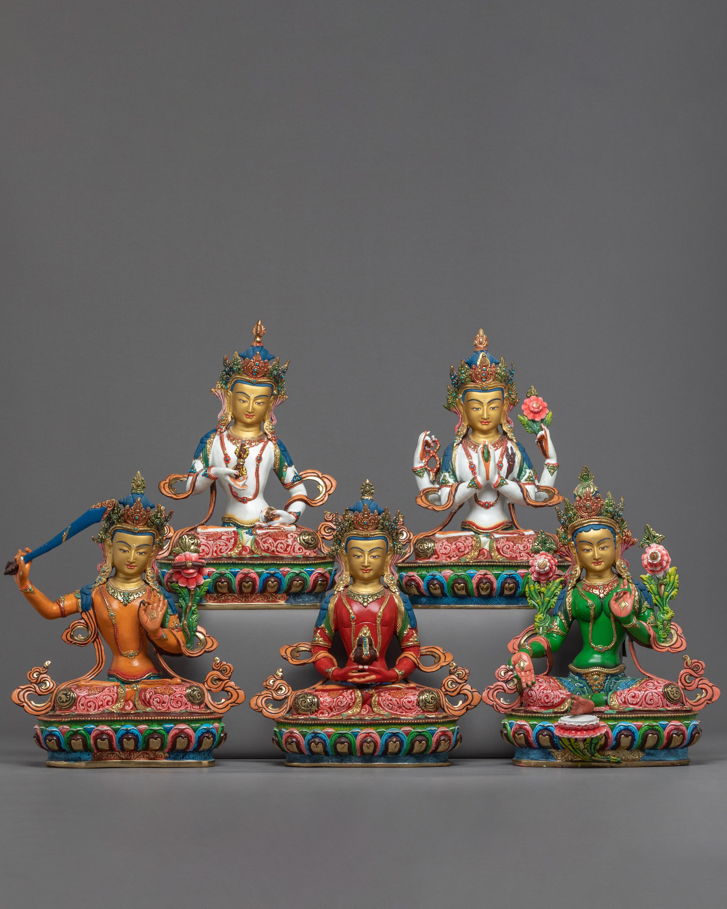 Bodhisattva Sculpture Set