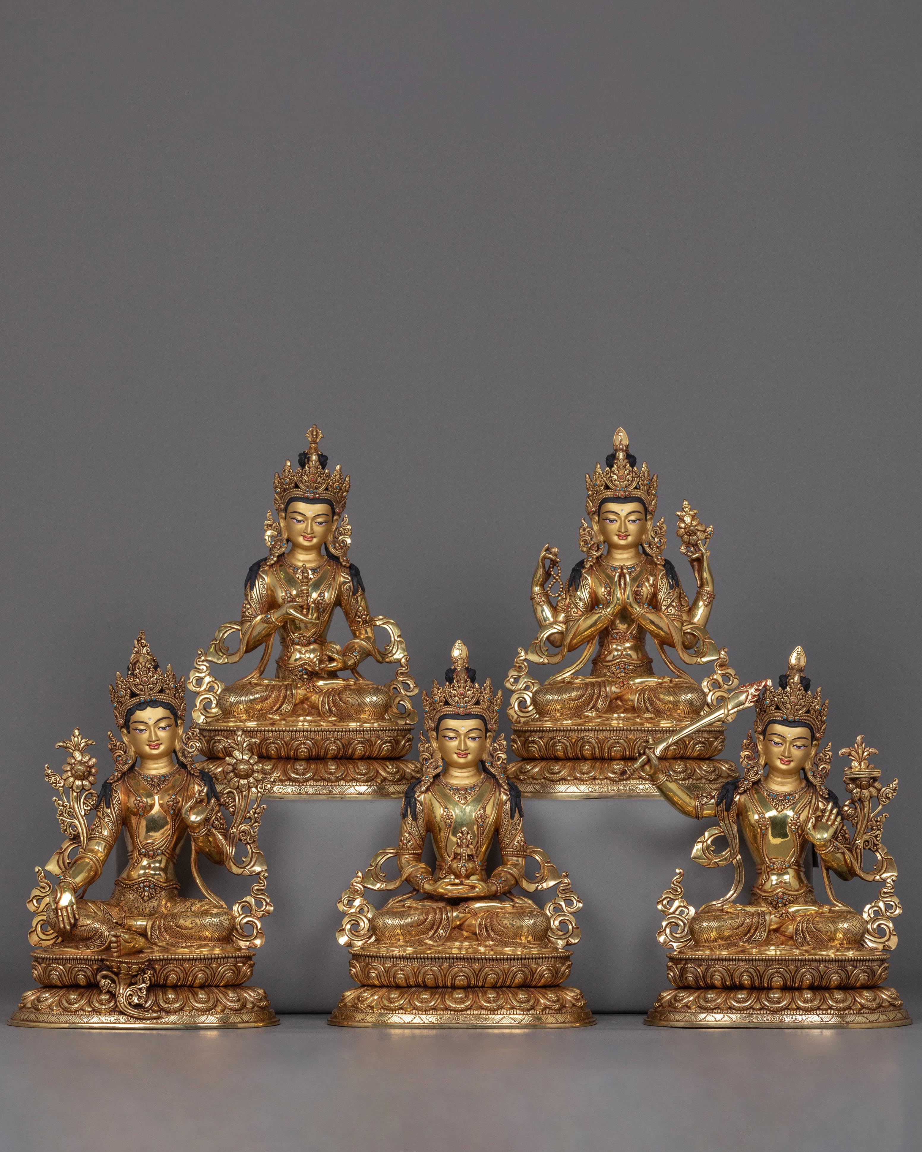 Bodhisattva Set Statue