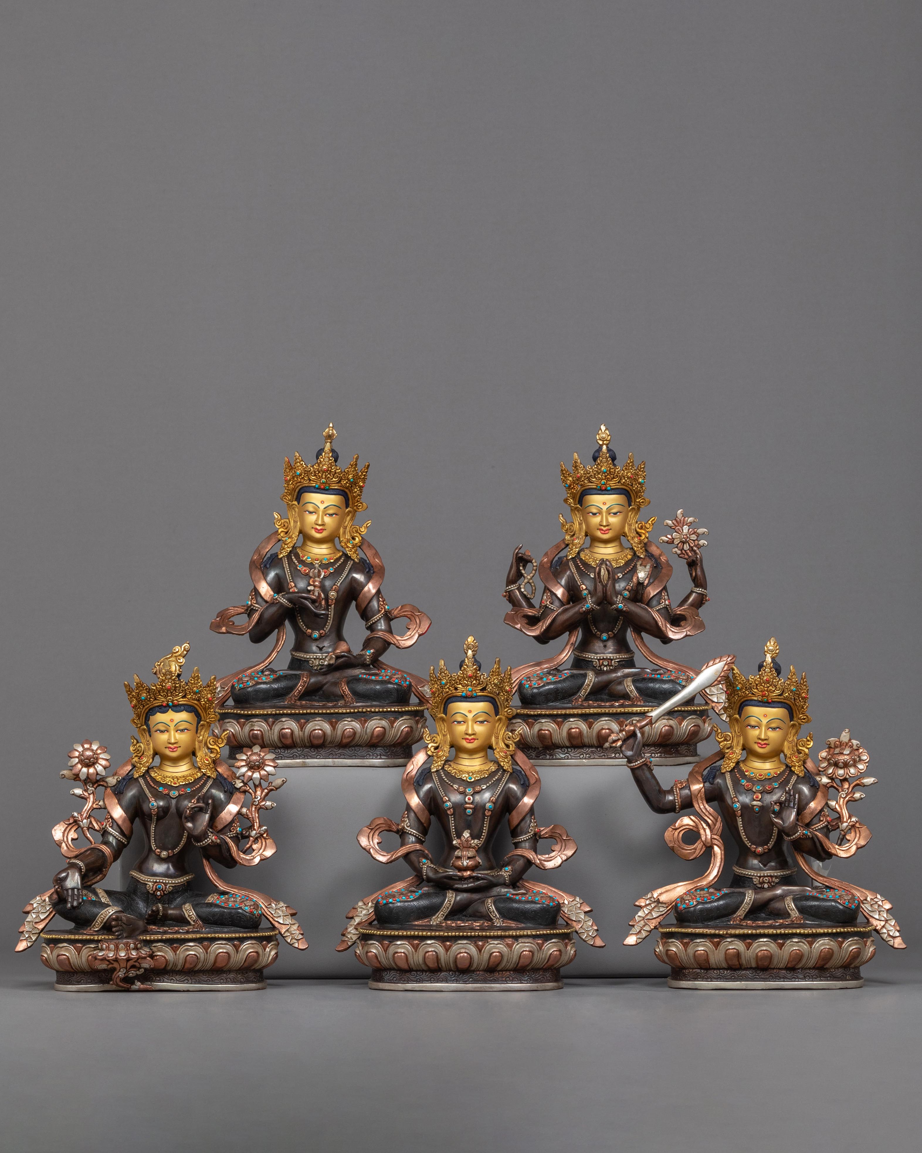 Bodhisattva Sculpture Altar Set