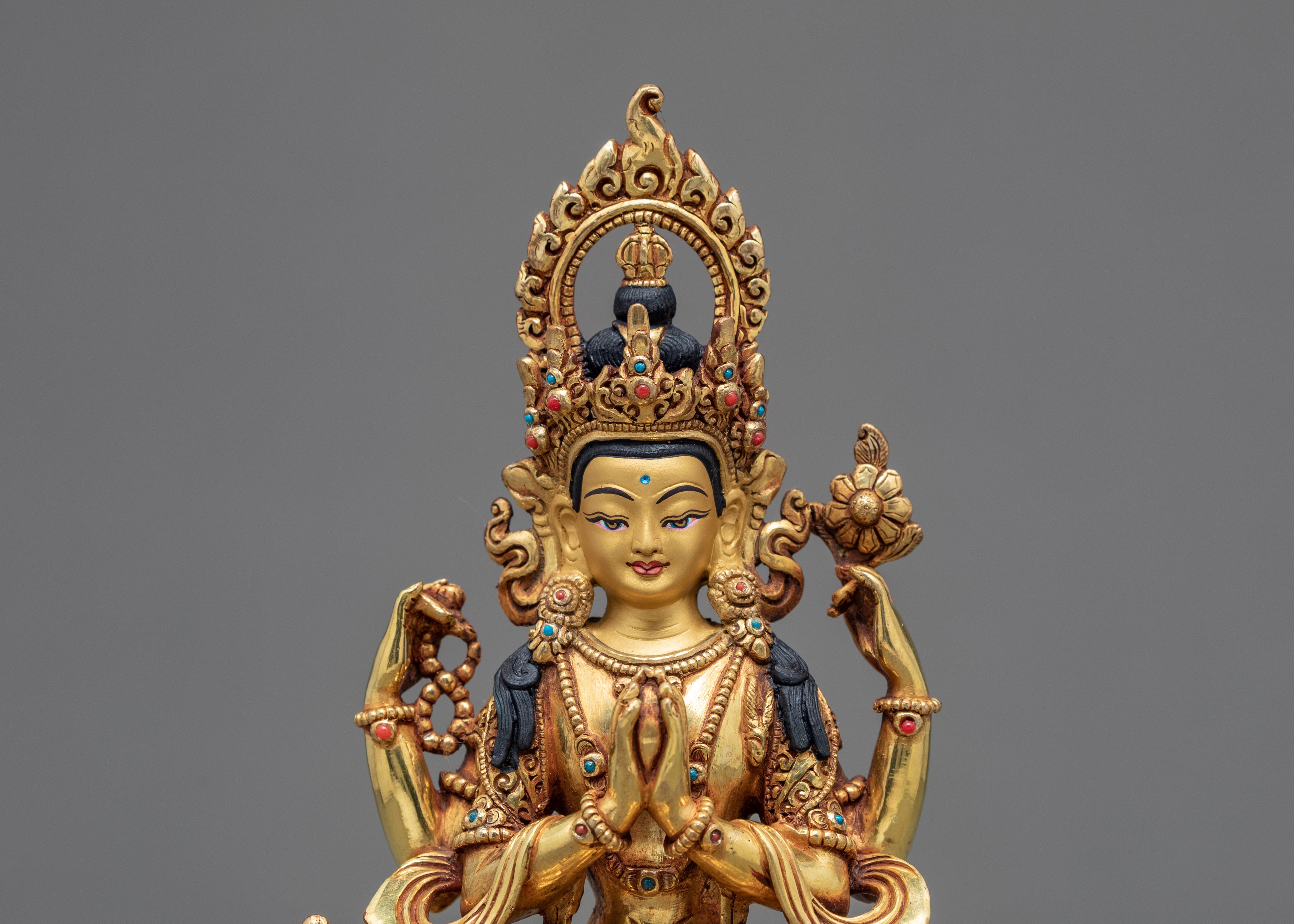 Chenrezig Statue | Bodhisattva Of Great Compassion | Avalokiteshvara