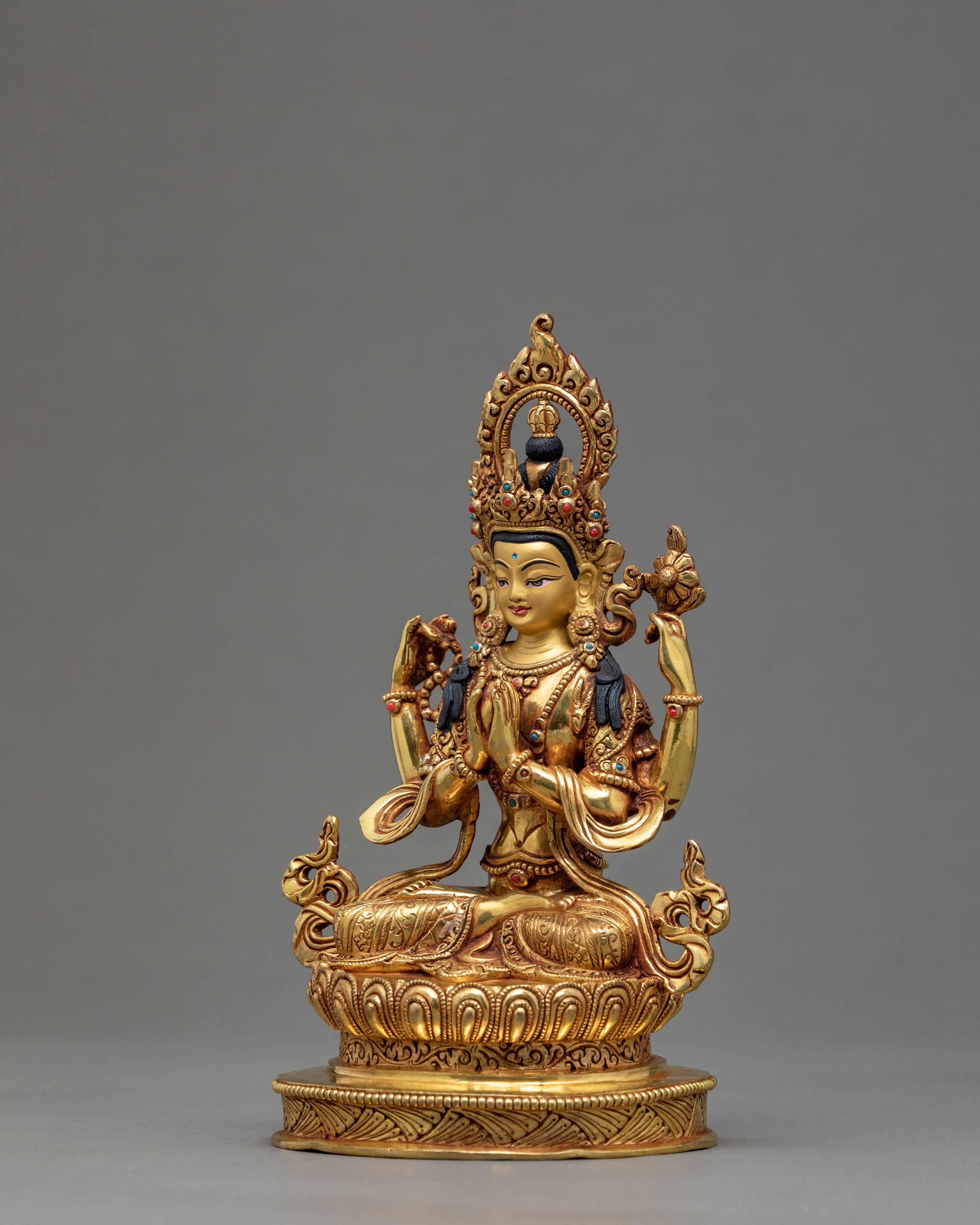 Chenrezig Statue | Bodhisattva Of Great Compassion | Avalokiteshvara