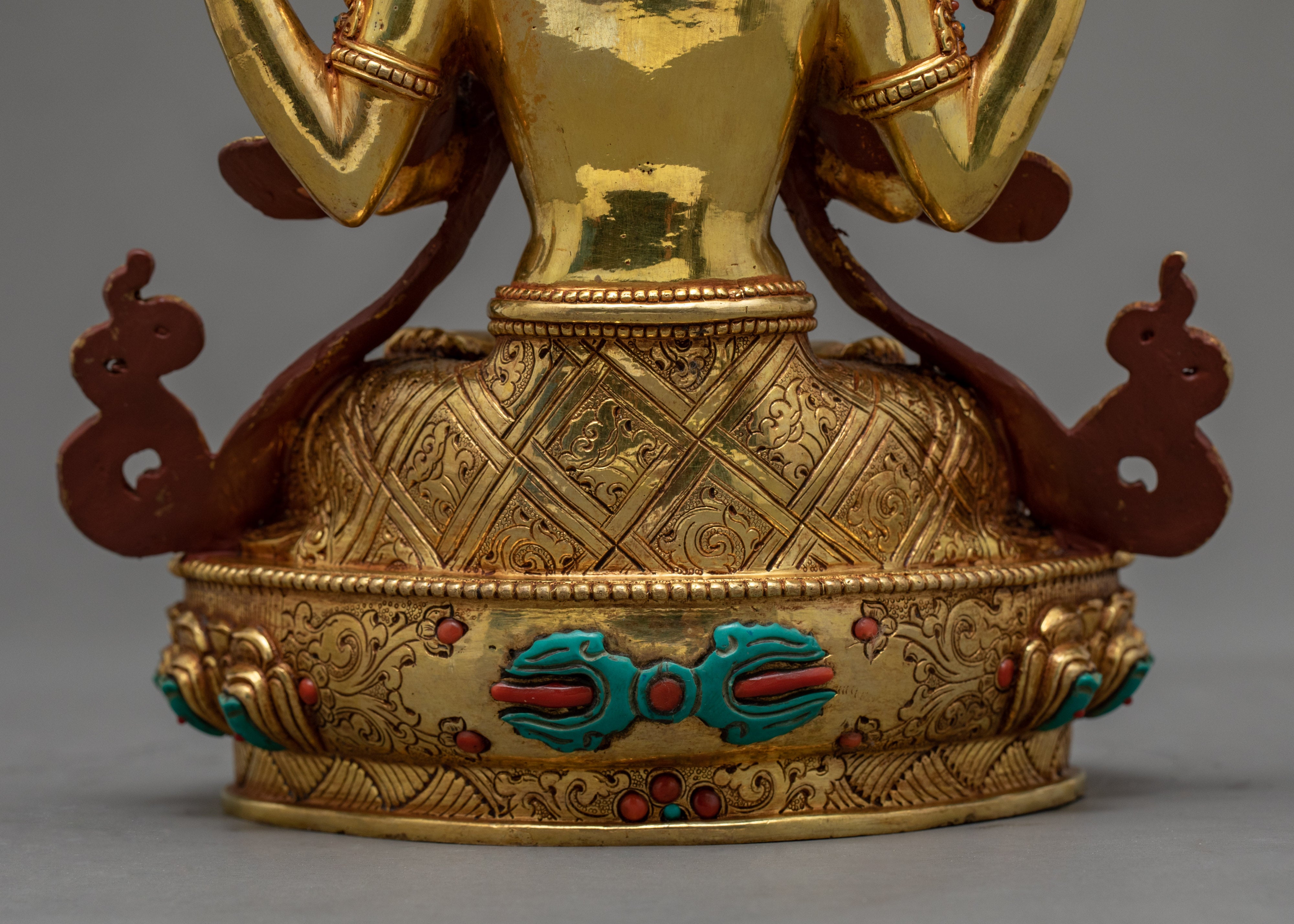 Four Arm Chenrezig Statue | The Cosmic Bodhisattva | Sculpture Art