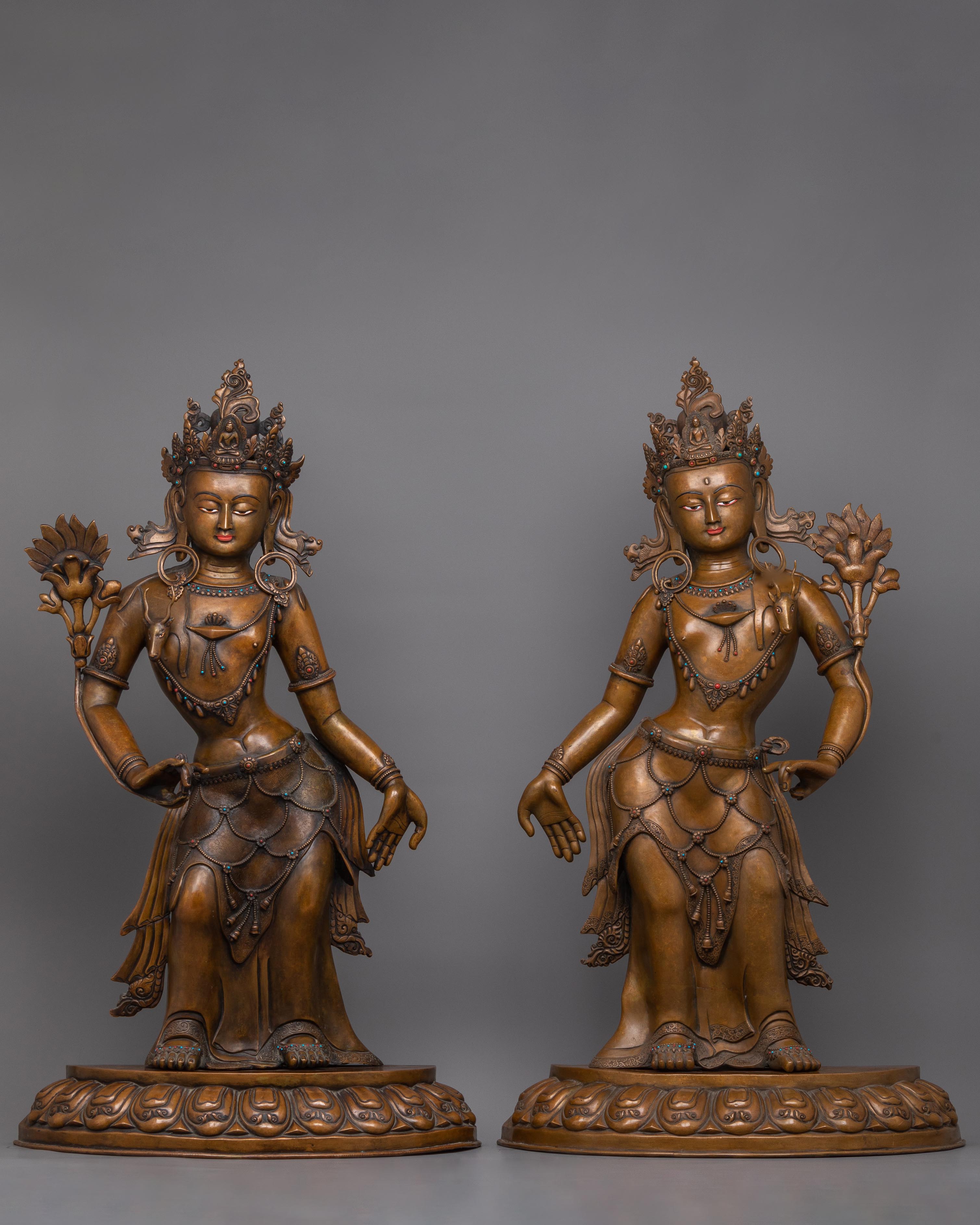 2 chenrezig statue