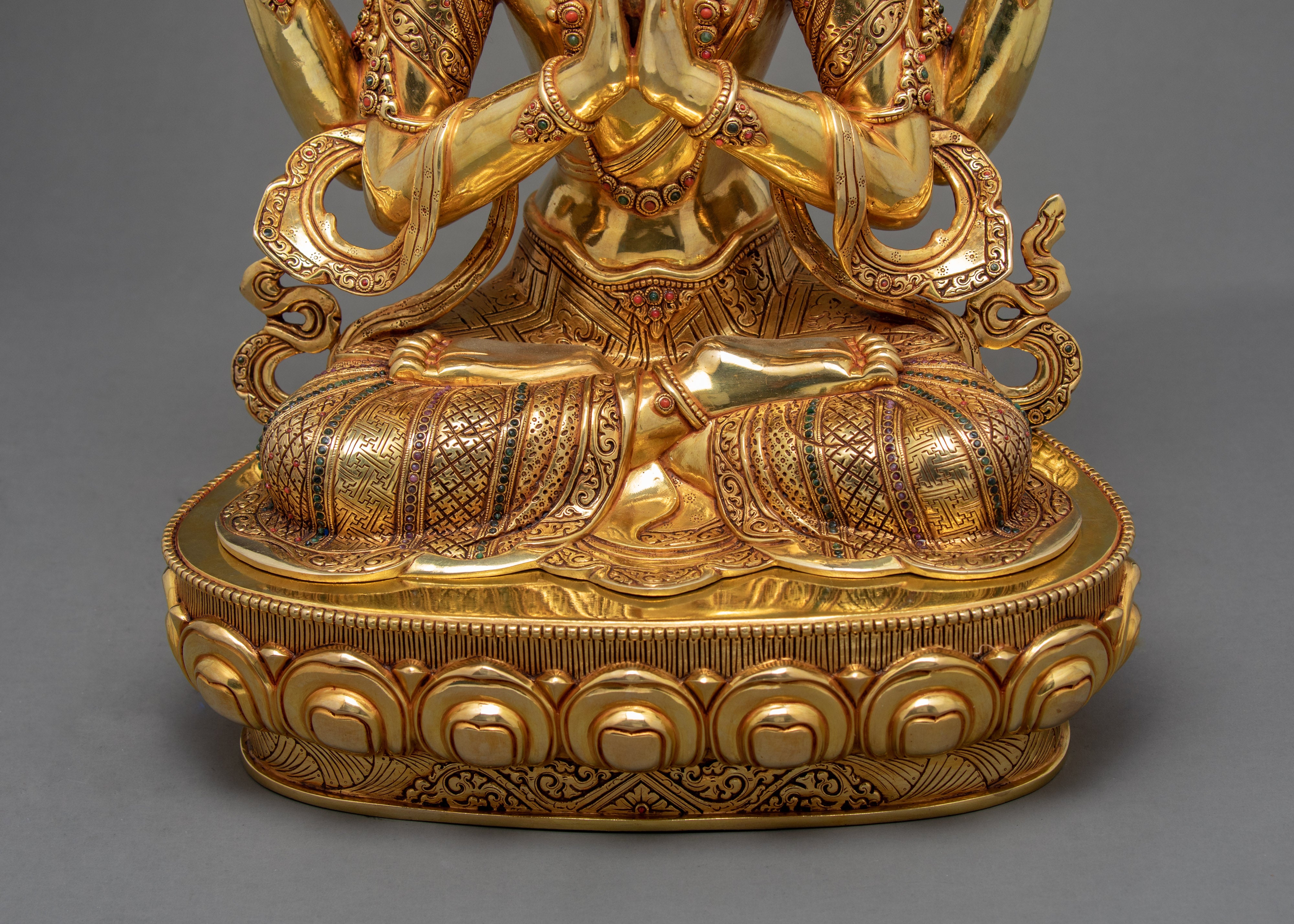4 Arm Chenrezig Statue | The Guiding Light Of Tibet | Bodhisattva Deity