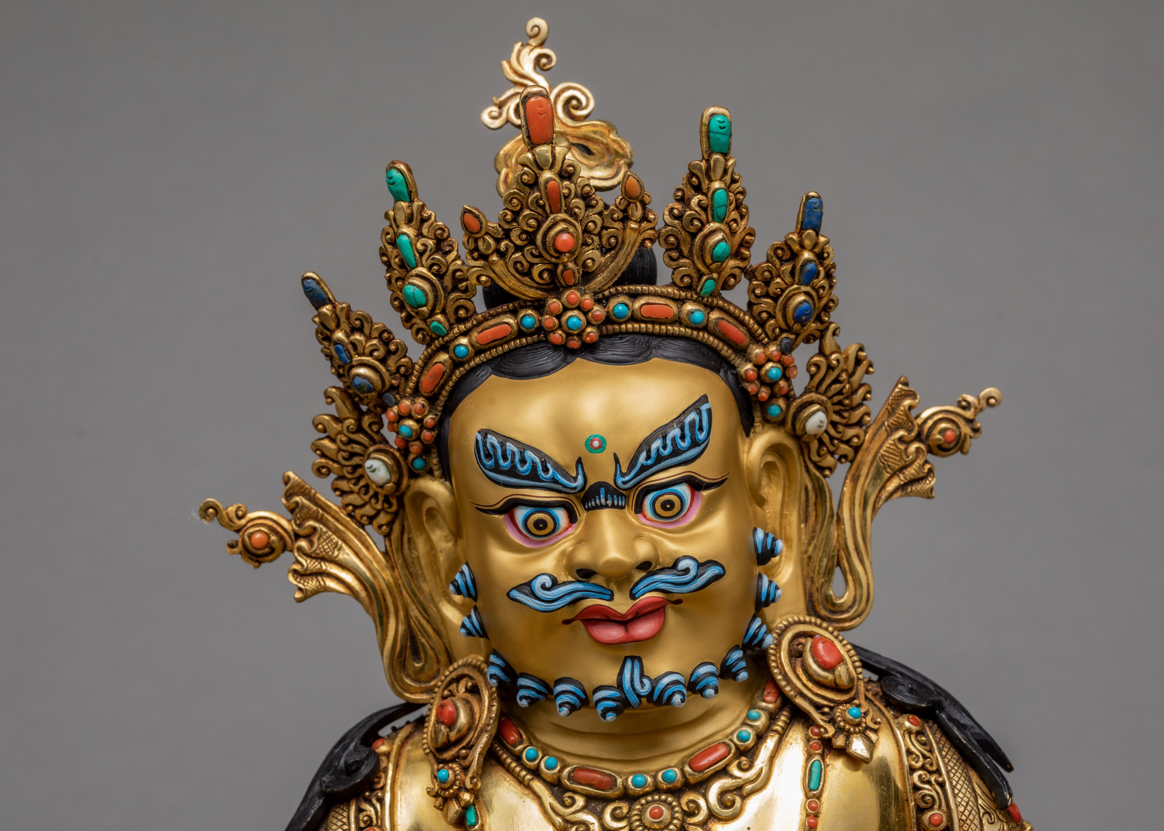 Dzambala Statue | Hand-Carved Statue | Himalayan Art