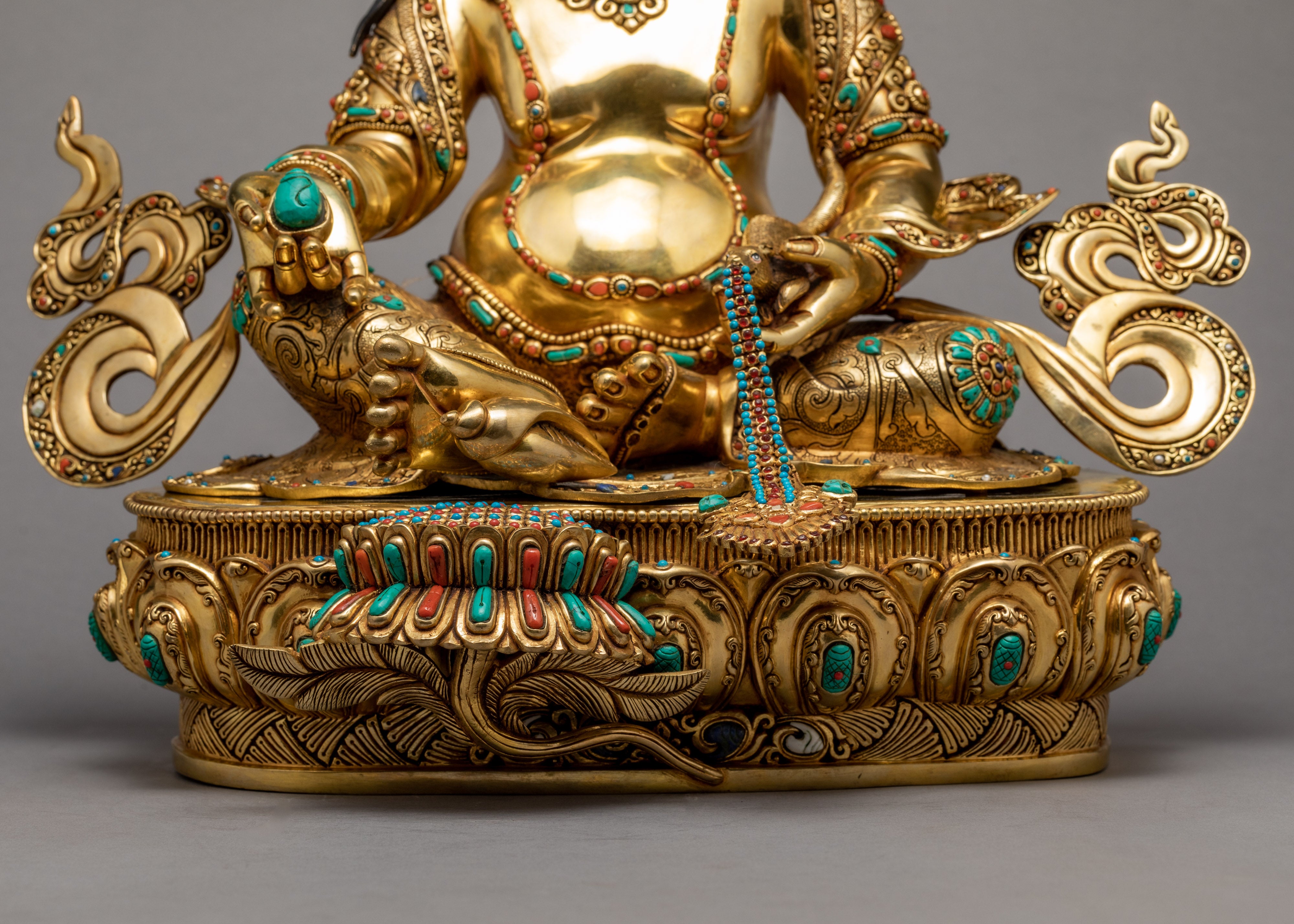 Dzambala Statue | Hand-Carved Statue | Himalayan Art