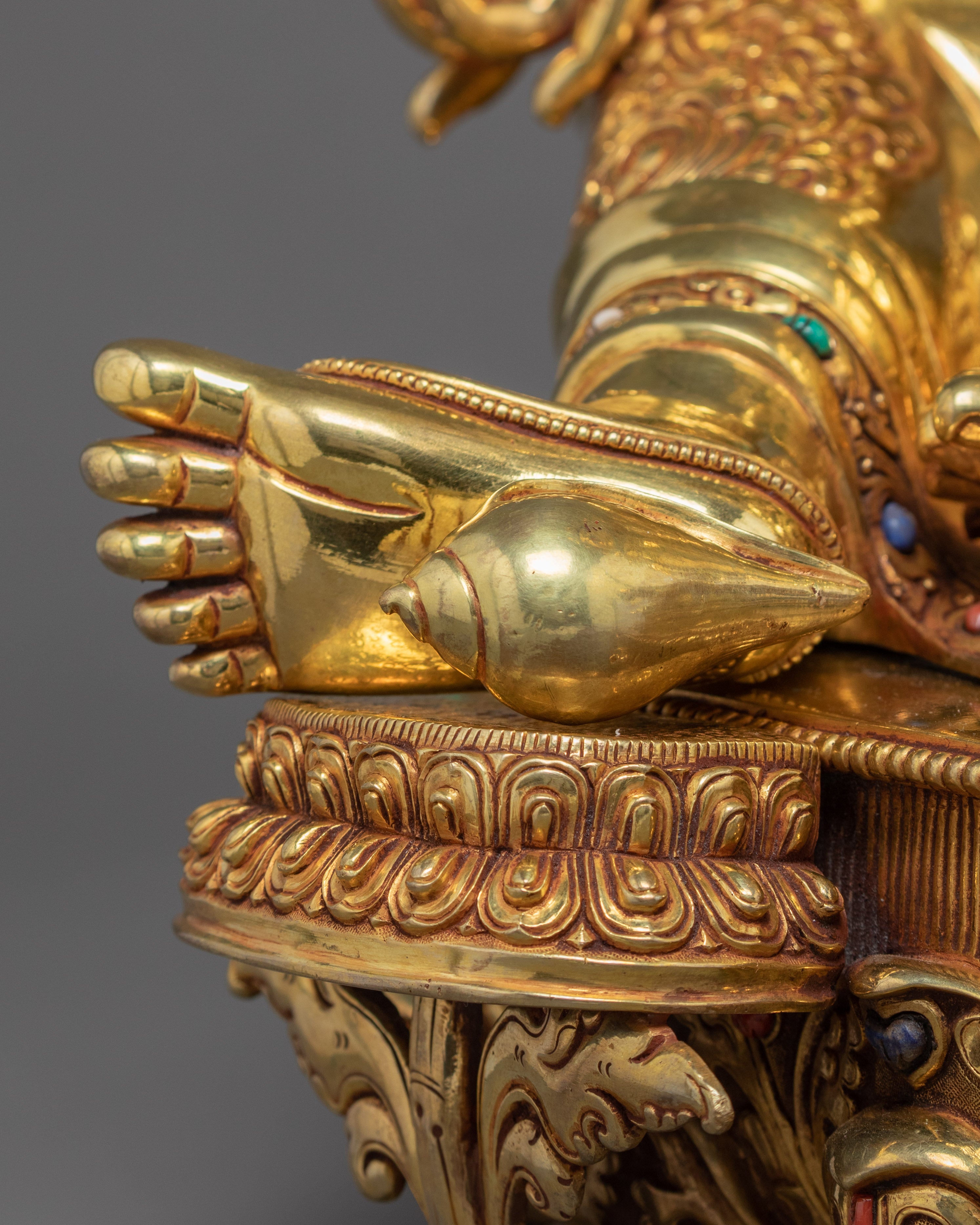Large Dzambhala Statue | Buddhist Wealth Deity