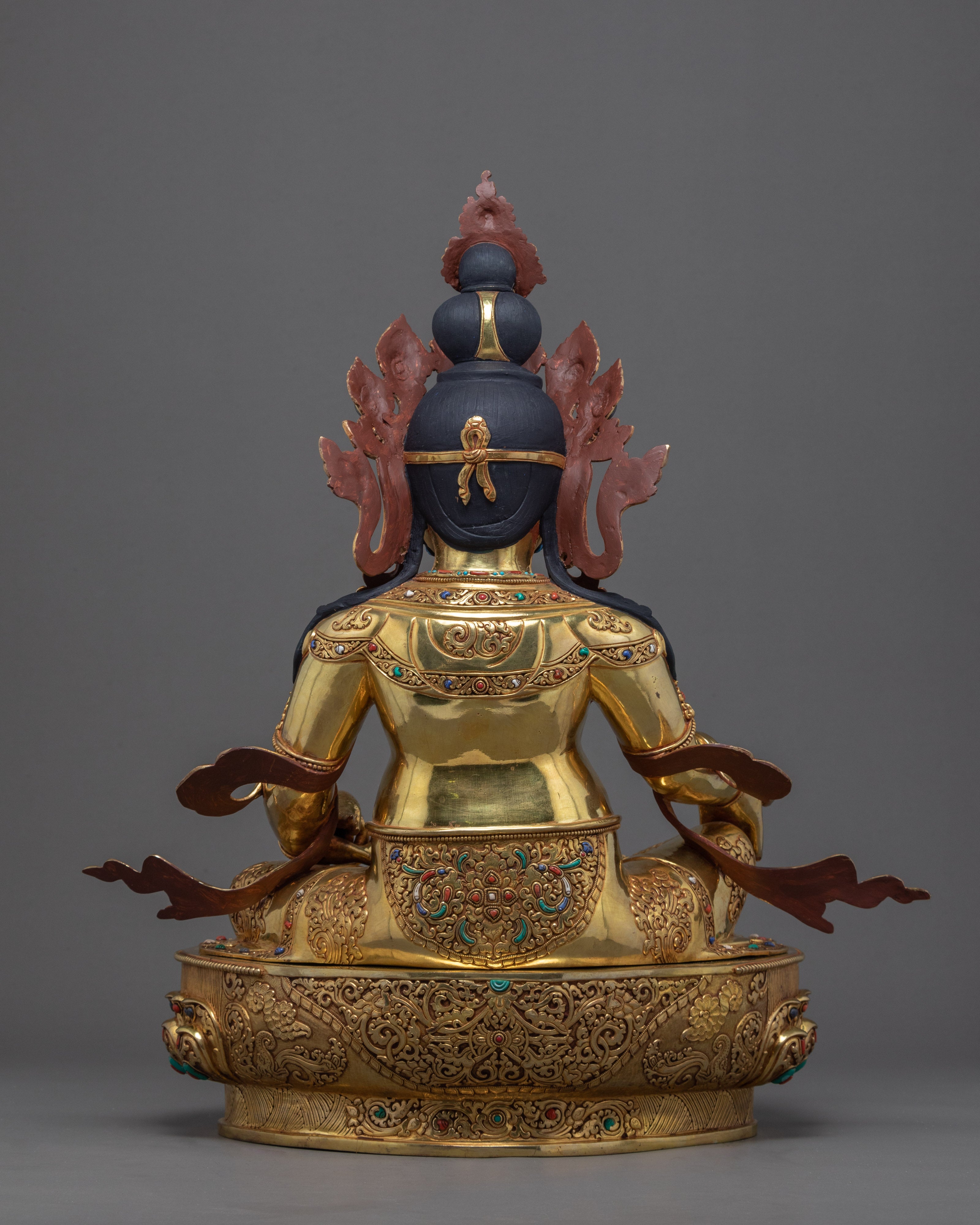 Large Dzambhala Statue | Buddhist Wealth Deity