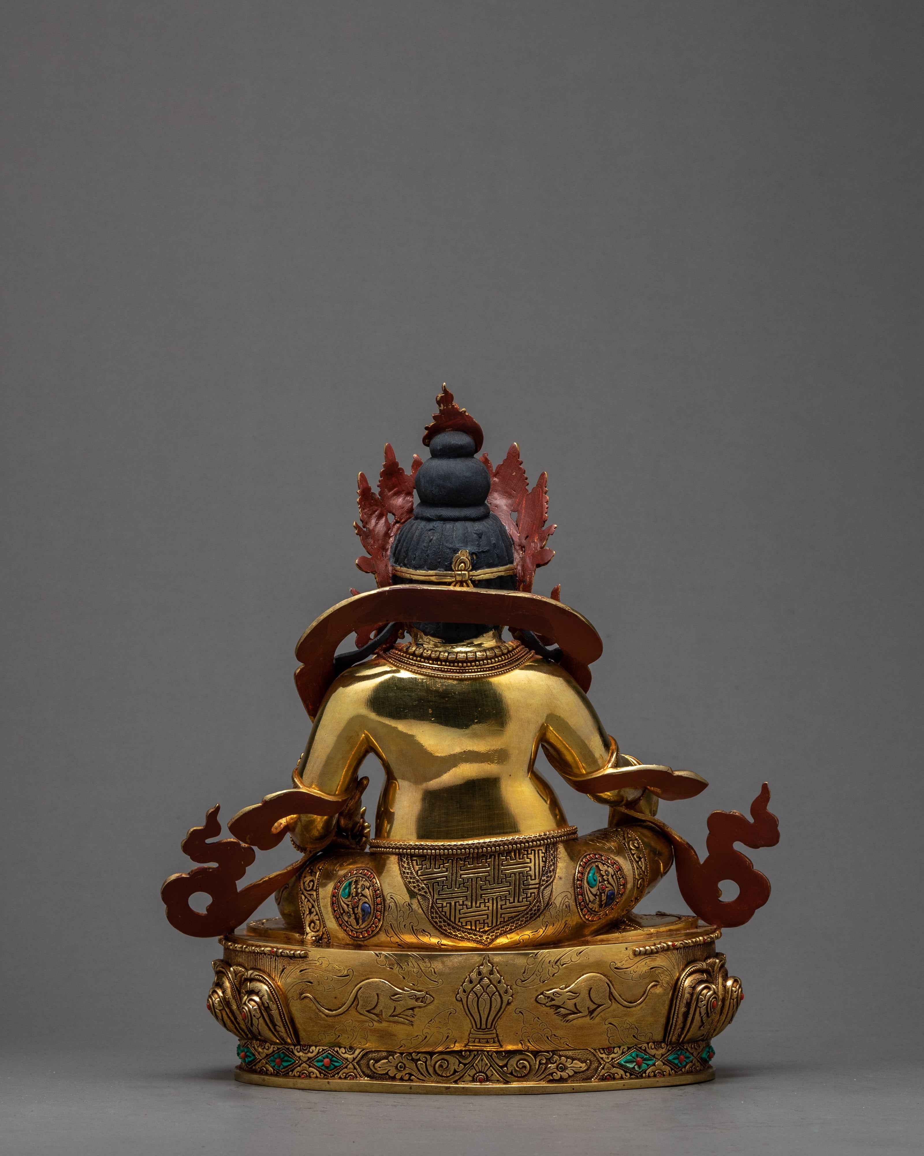 Indoor Dzambhala Sculpture | Buddhist Wealth Deity