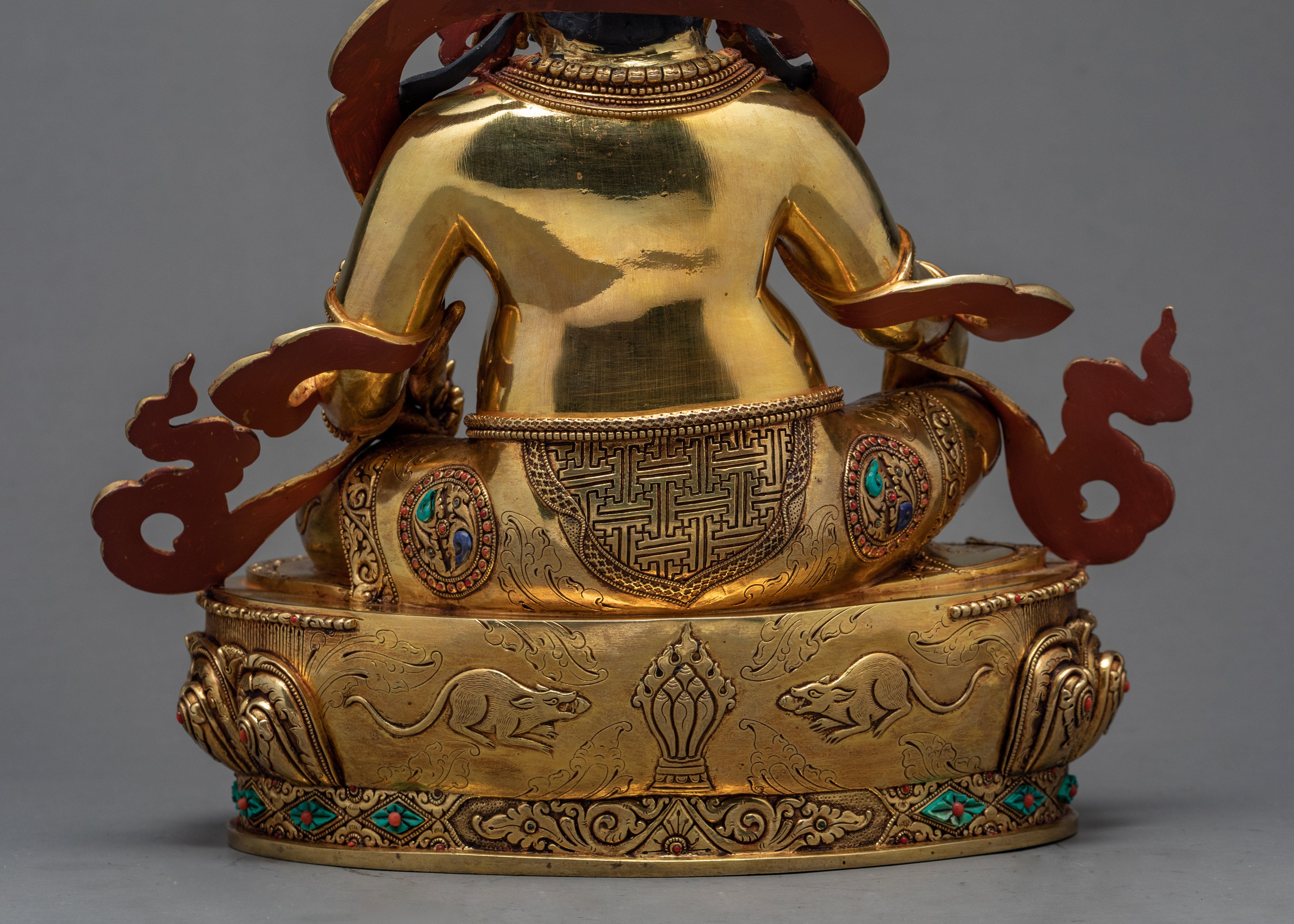 Indoor Dzambhala Sculpture | Buddhist Wealth Deity