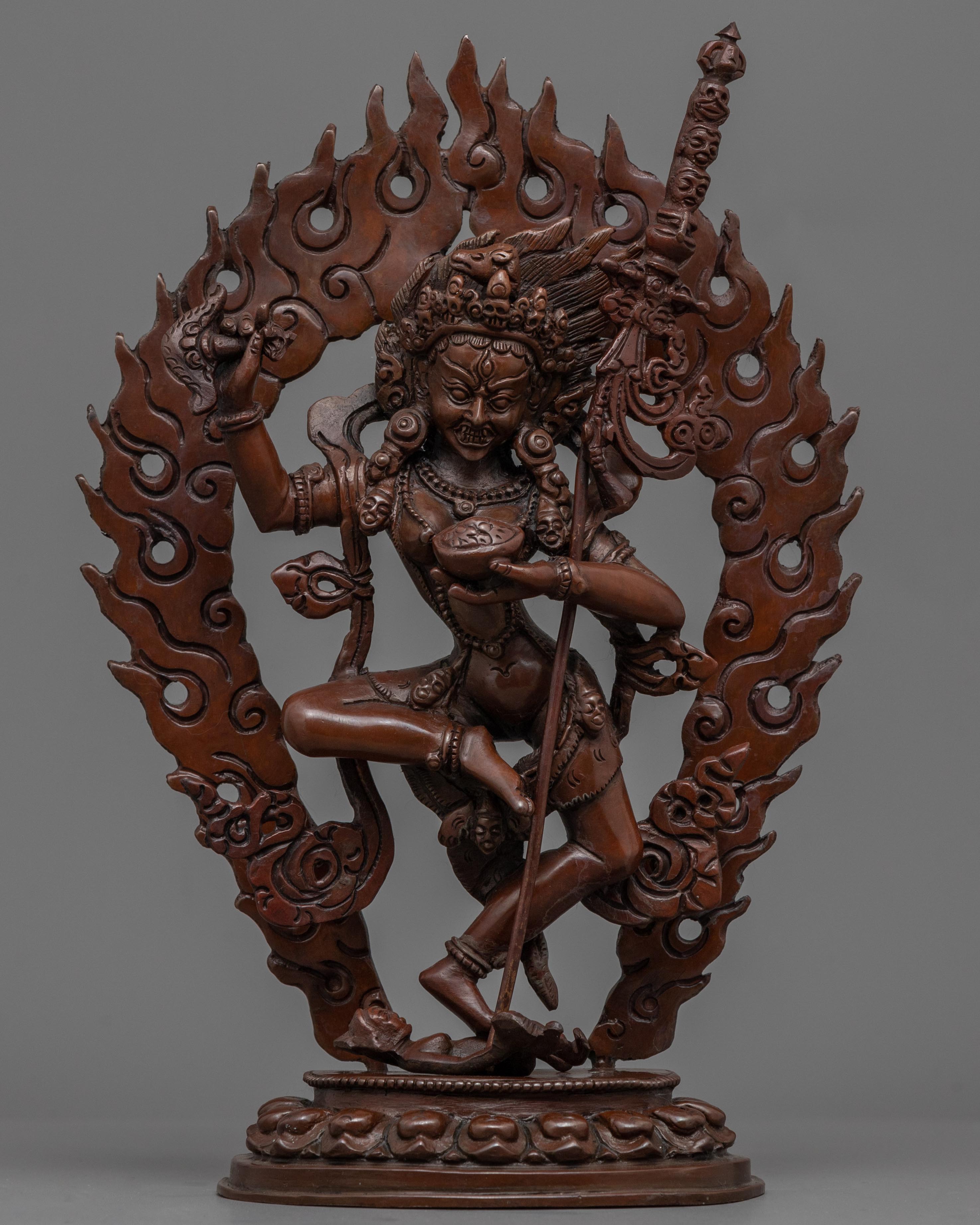 dorje-phagmo-the-dakini-statue-traditional-tibetan-dakini-art