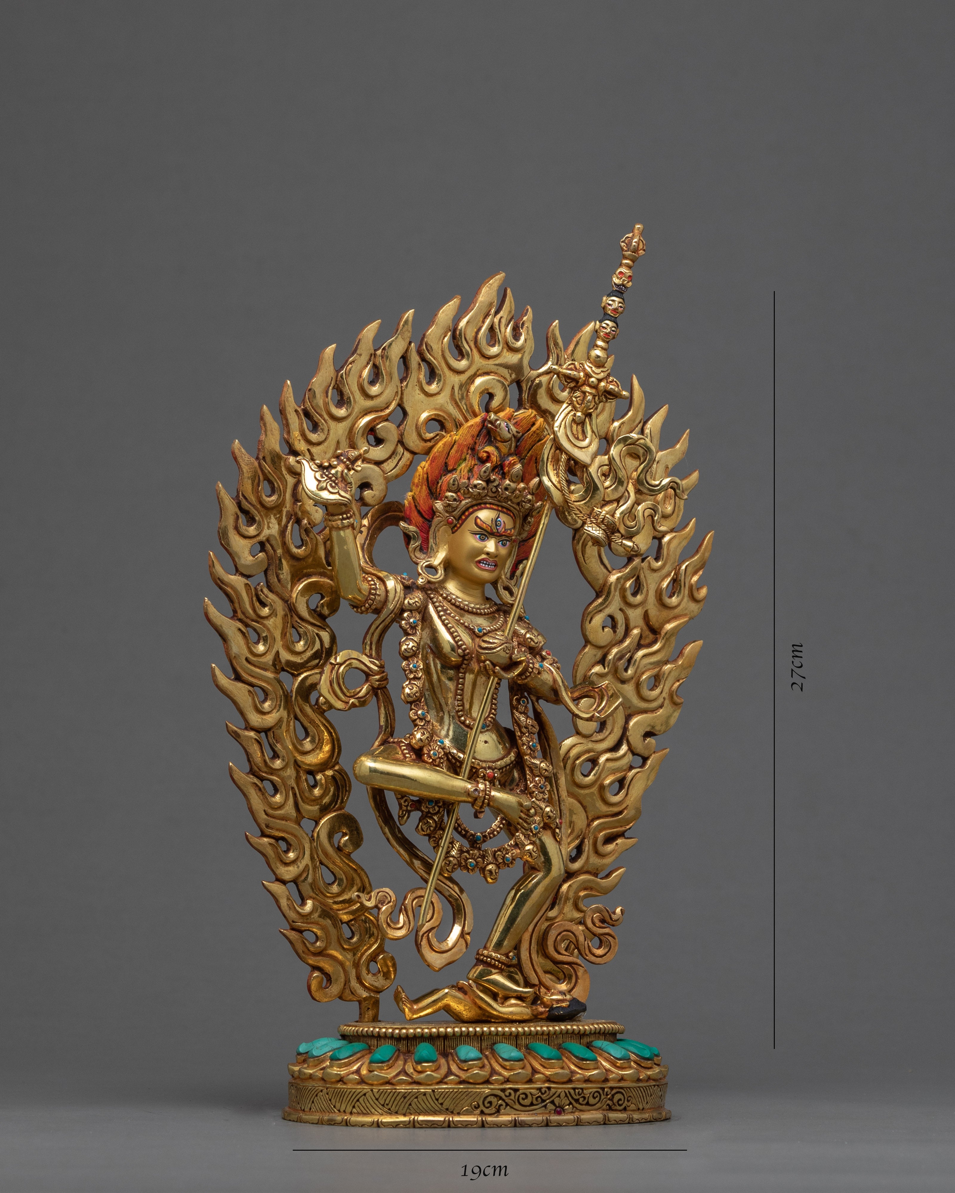 Dakini Dorje Phagmo Statue | The Female Buddha Vajravarahi Art