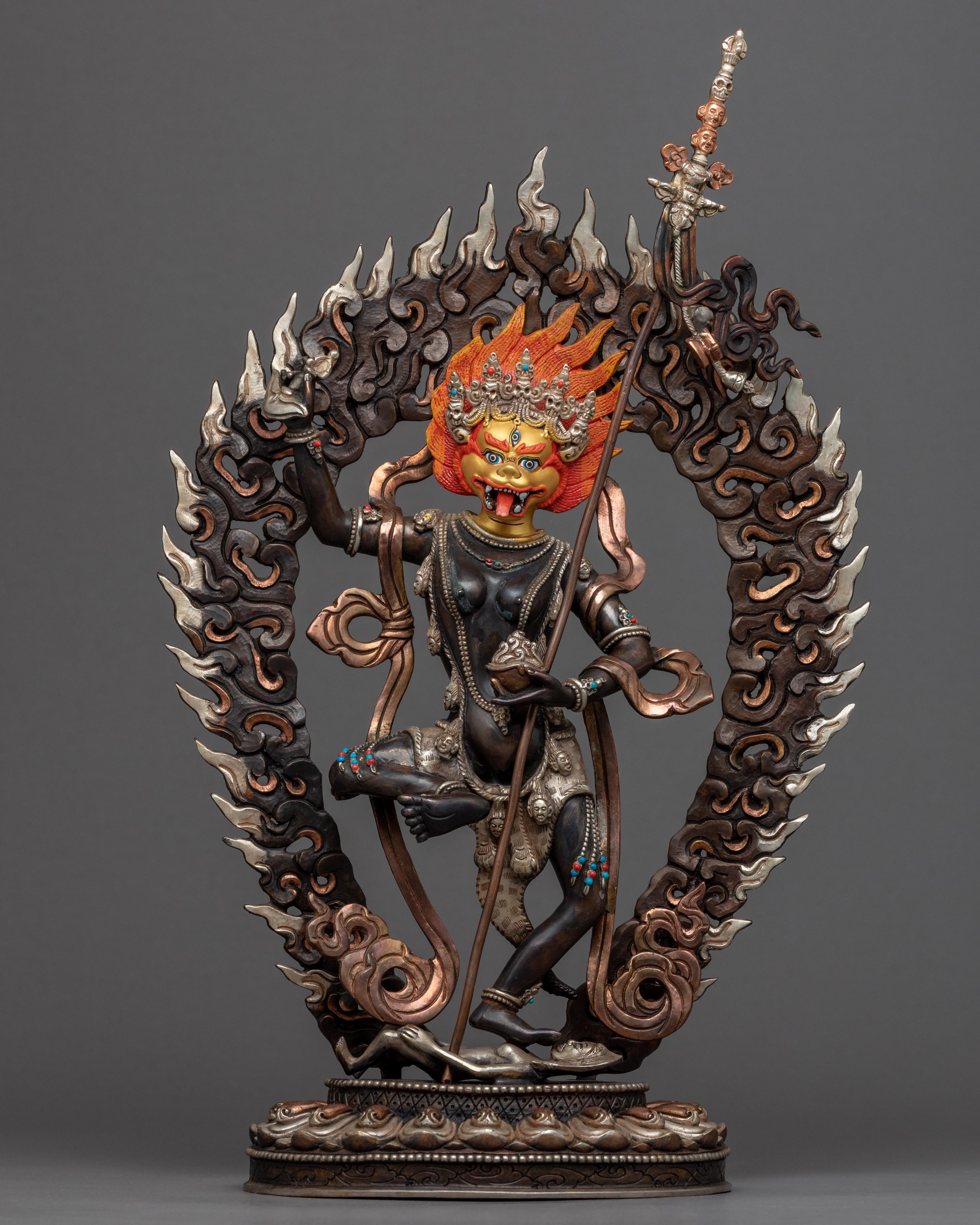 Simhamukha Sculpture