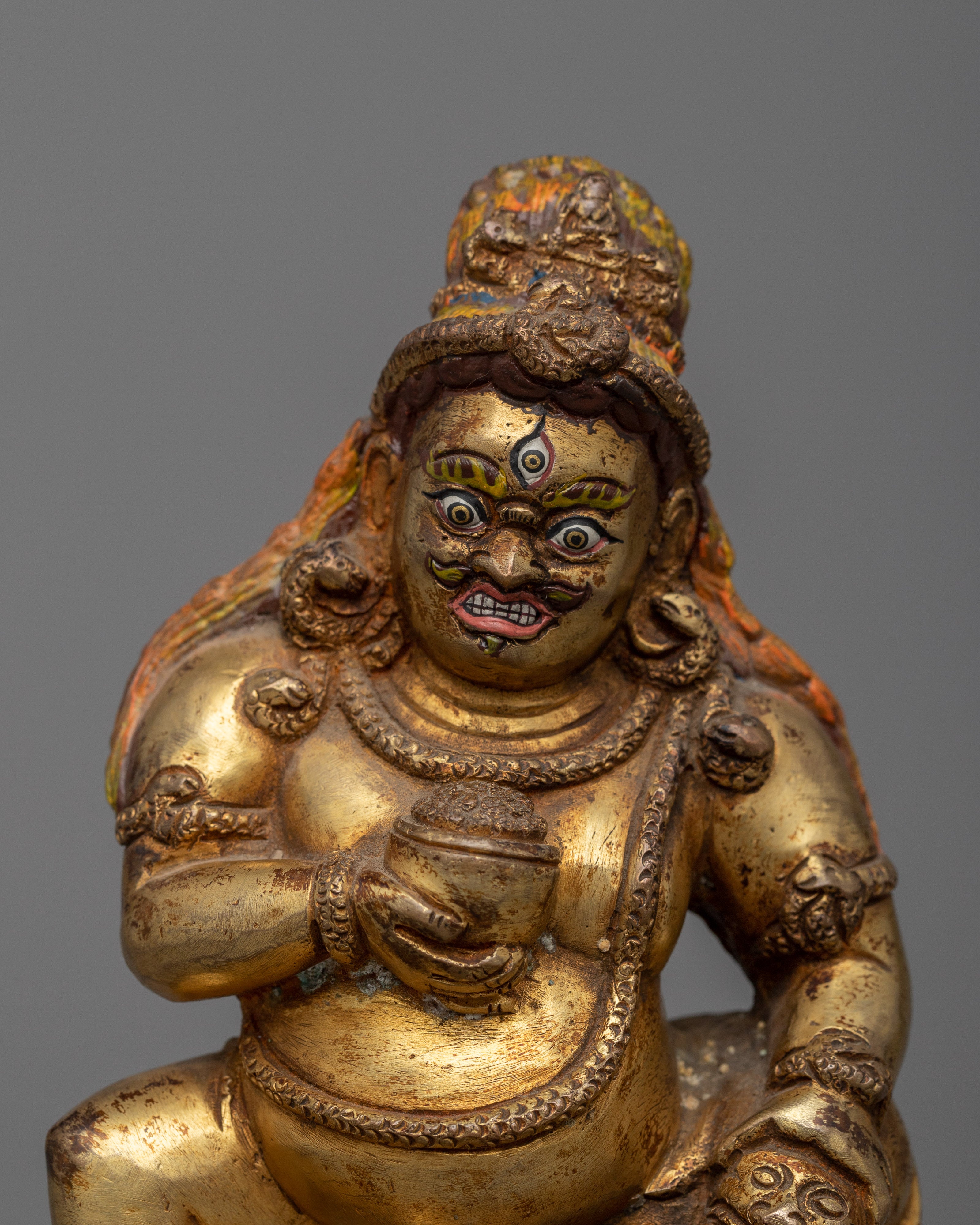 Statue For Black Dzambhala Practice | The Guardian of Wealth and Abundance