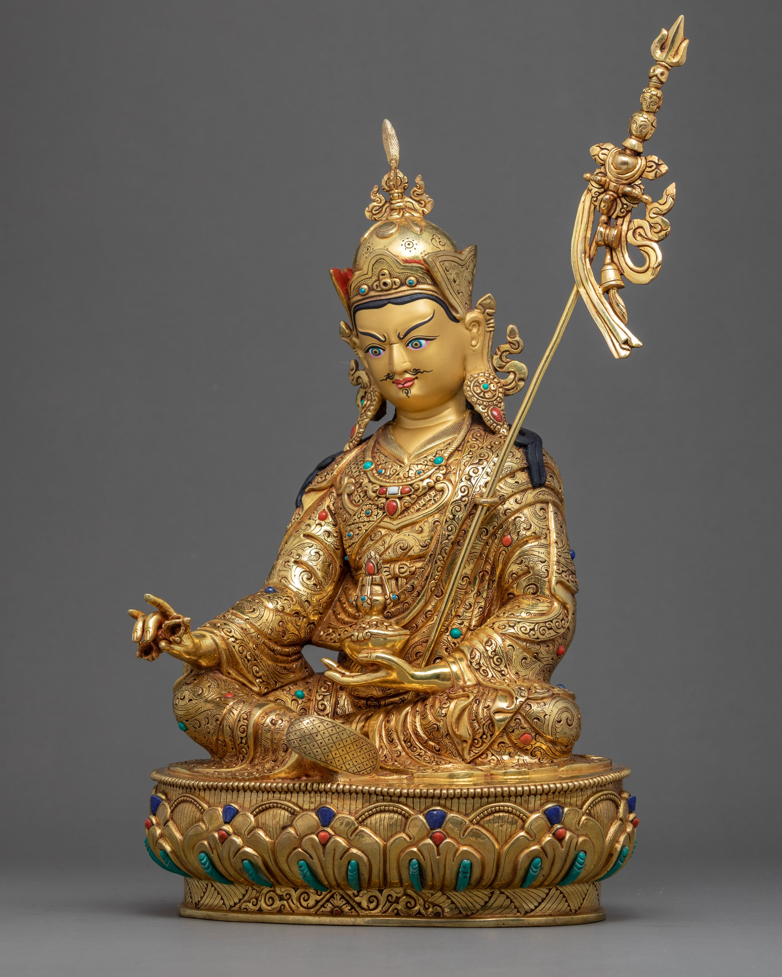 Guru Rinpoche Art | Traditional Buddhist Statue