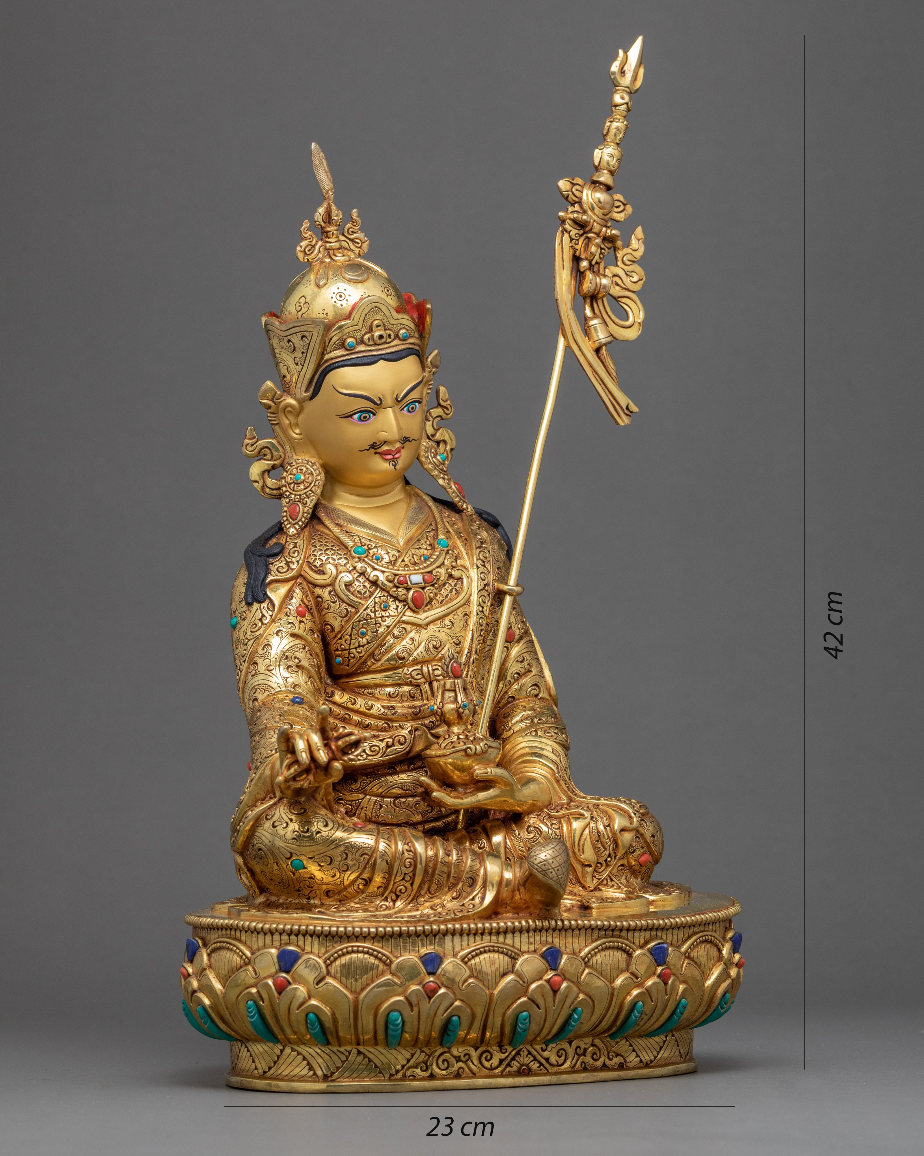 Guru Rinpoche Art | Traditional Buddhist Statue