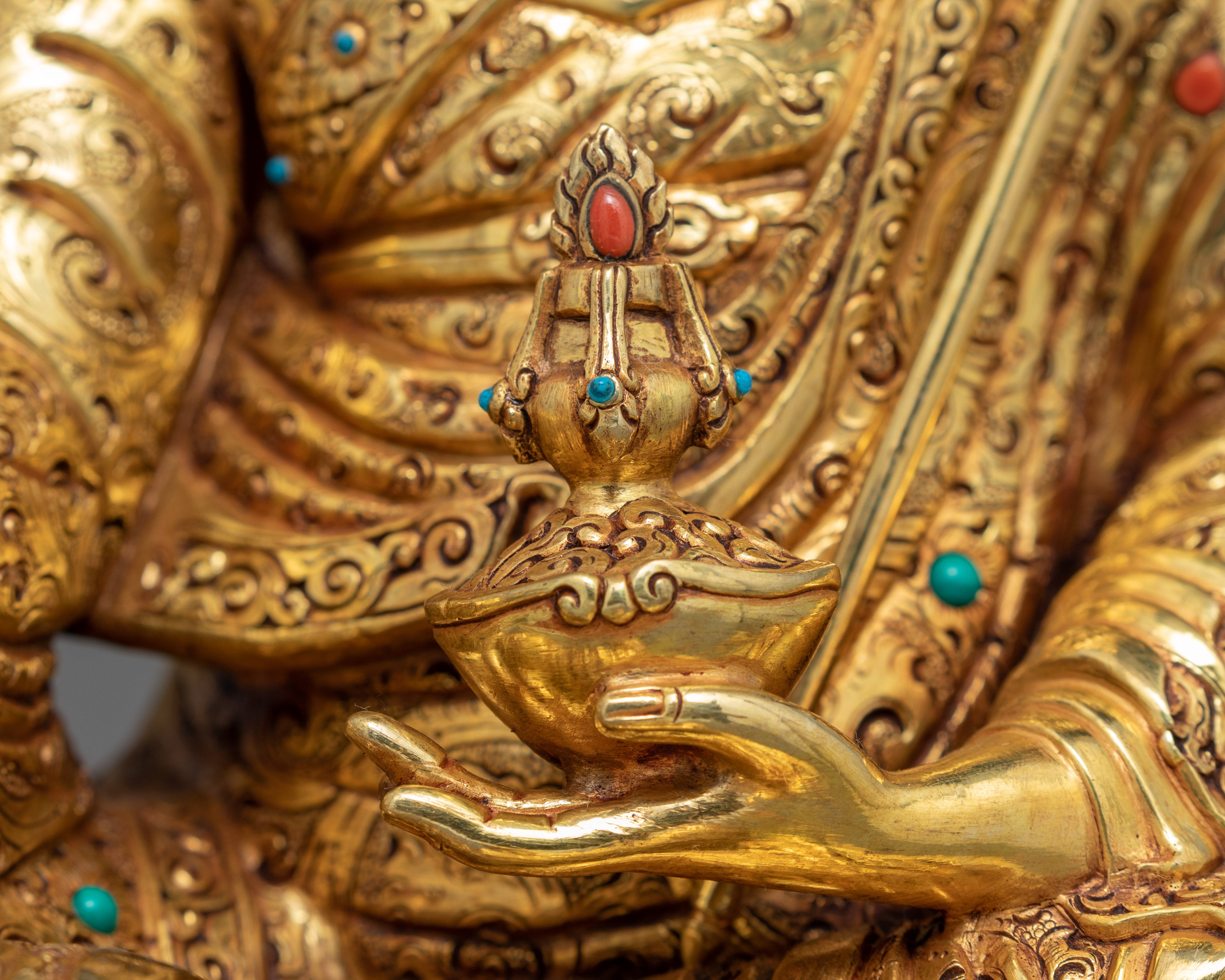 Guru Rinpoche Art | Traditional Buddhist Statue