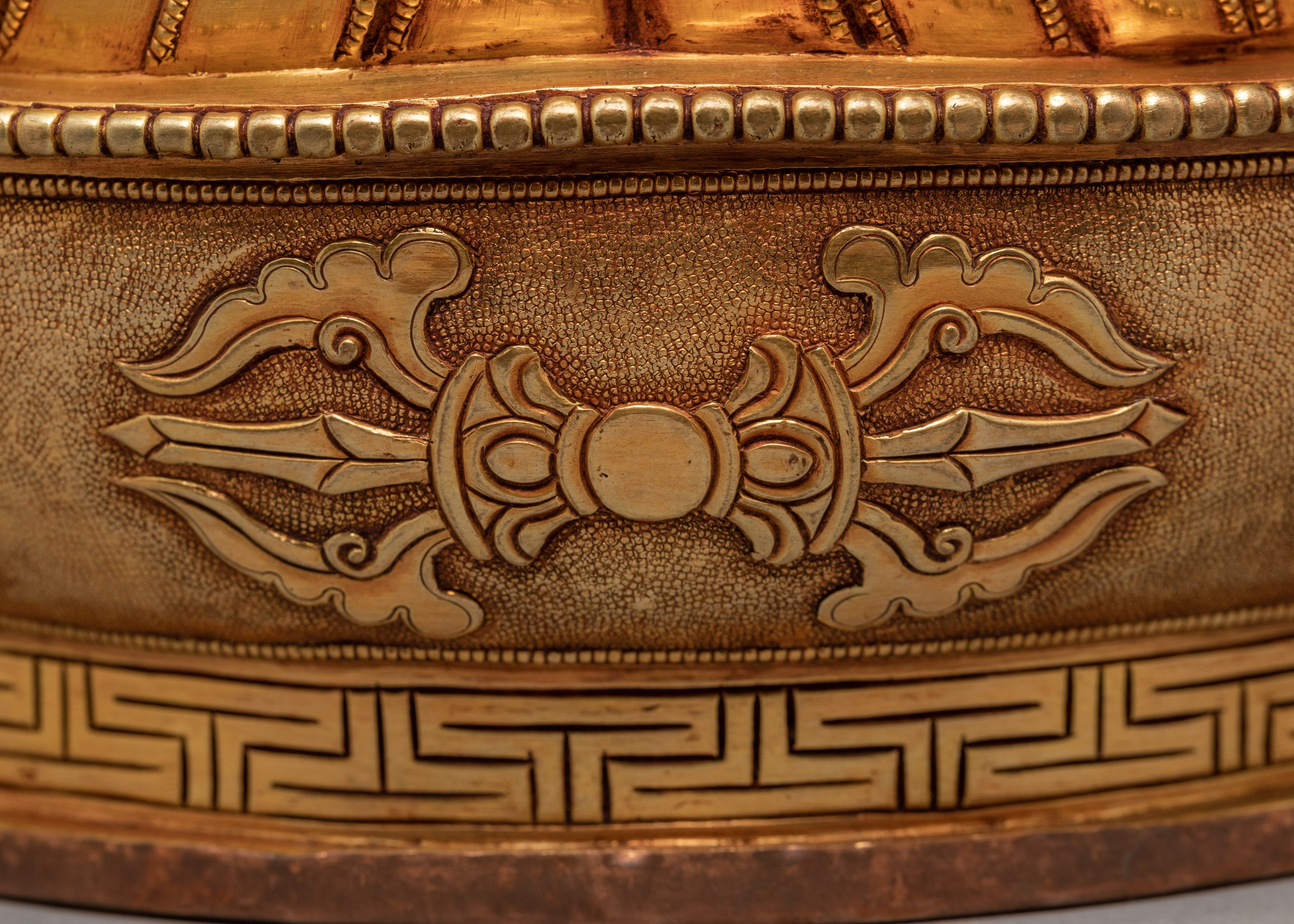 Traditional Guru Rinpoche Statue | Padmasambhava | Tibetan Sculpture Art