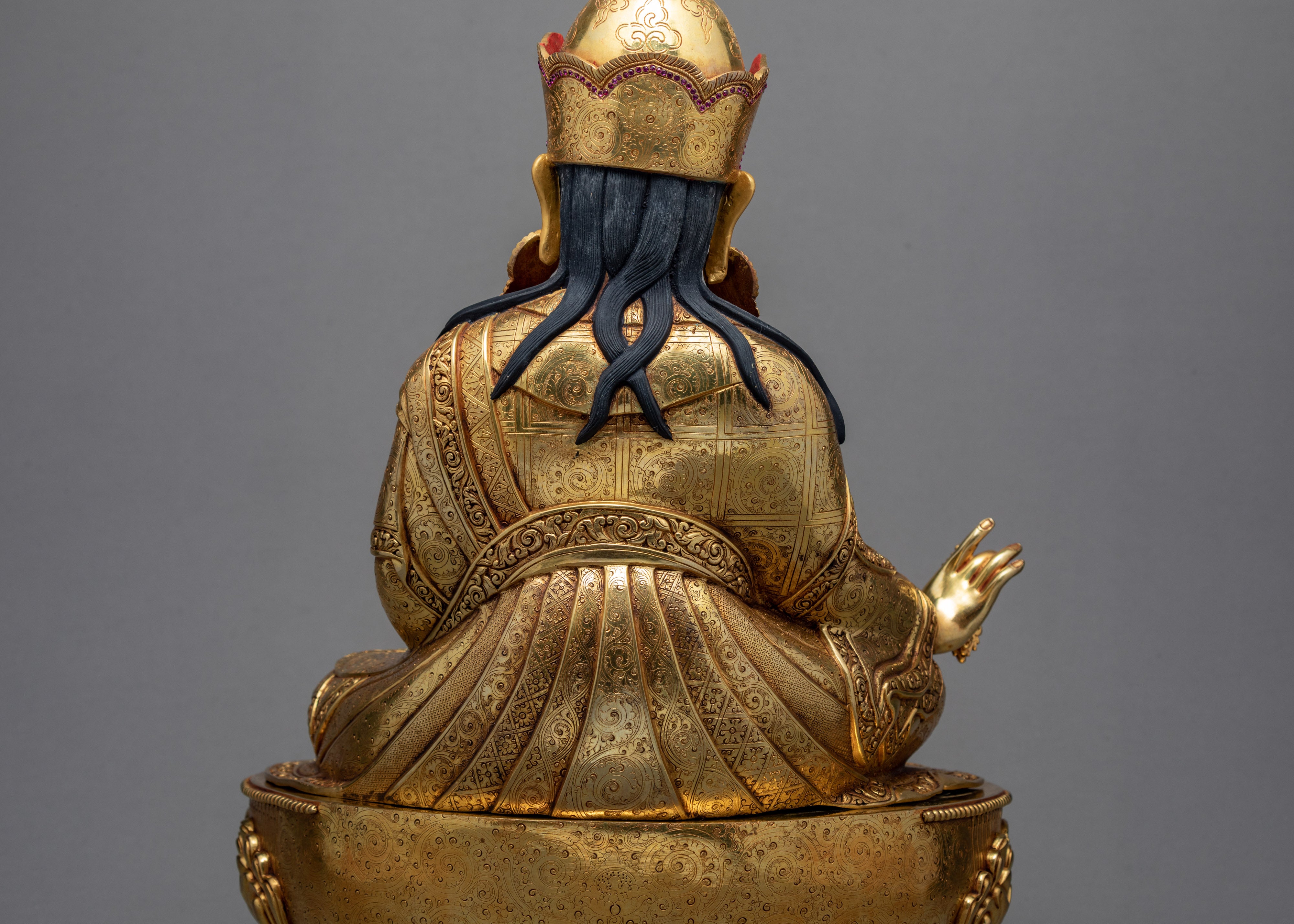 Buddha Padmasambhava | Buddhist Artwork Statue | The Lotus Born Master