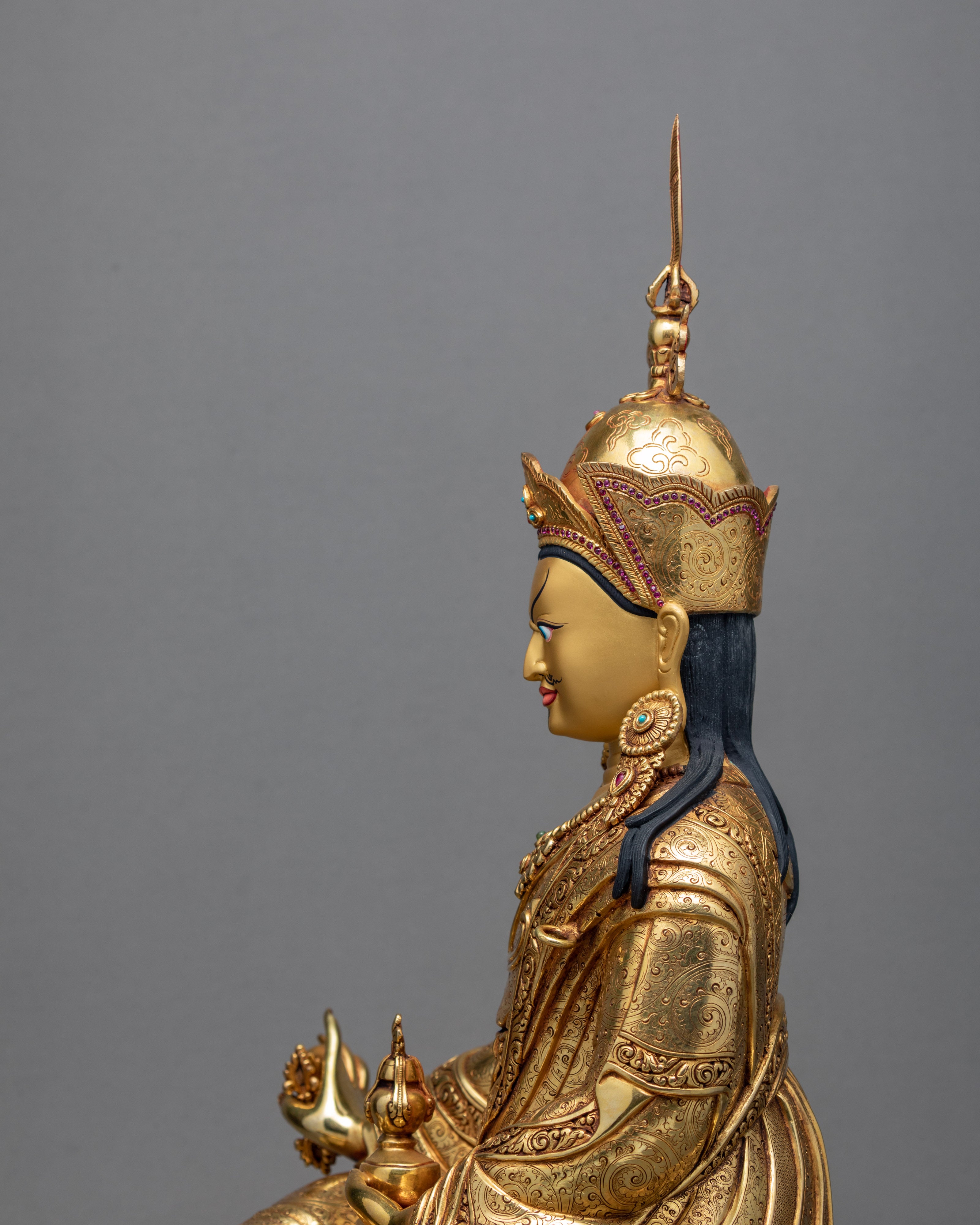 Buddha Padmasambhava | Buddhist Artwork Statue | The Lotus Born Master