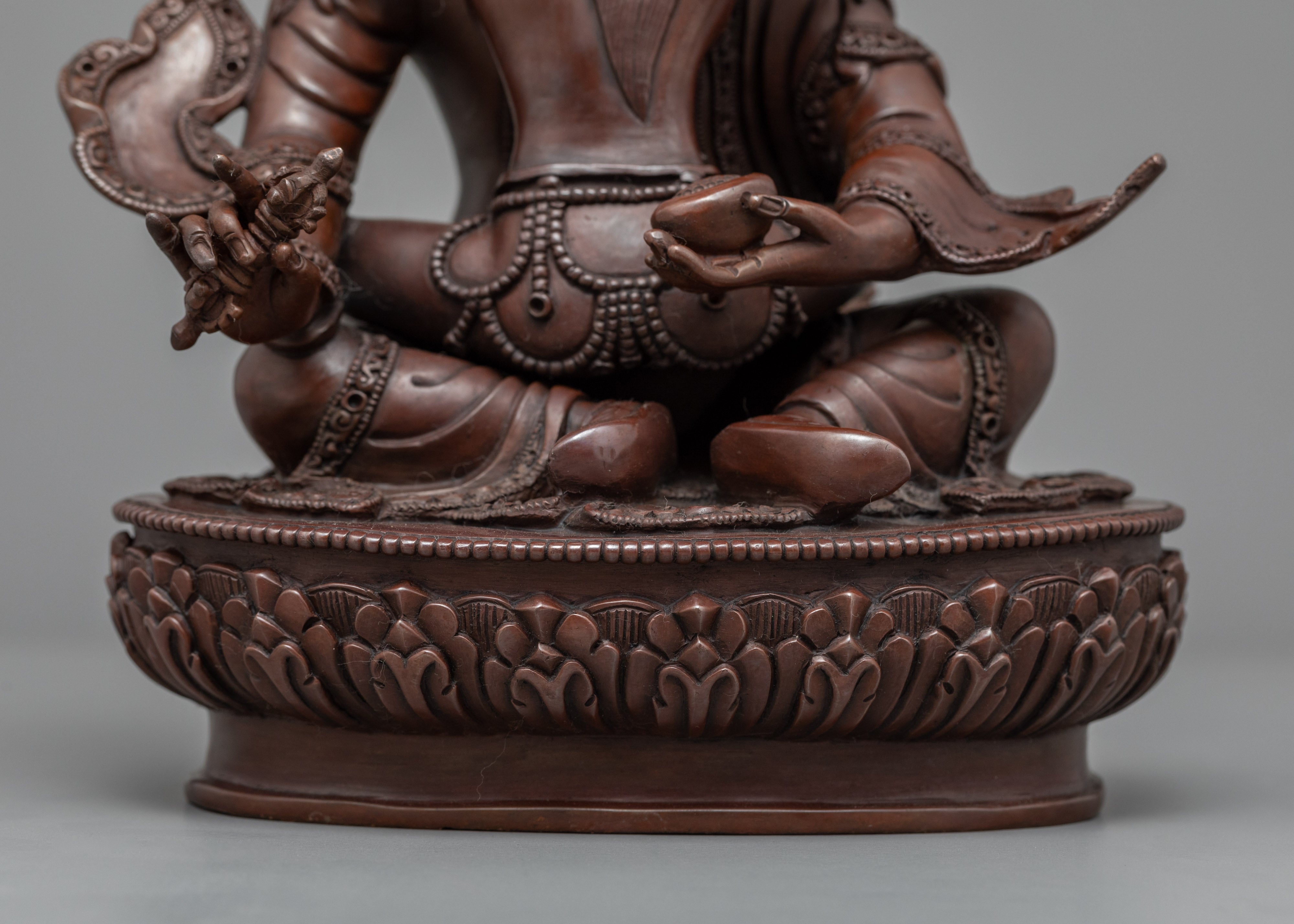 Guru Rinpoche with Consort Statue | Traditional Art-work of Buddhist Deity - Termatree
