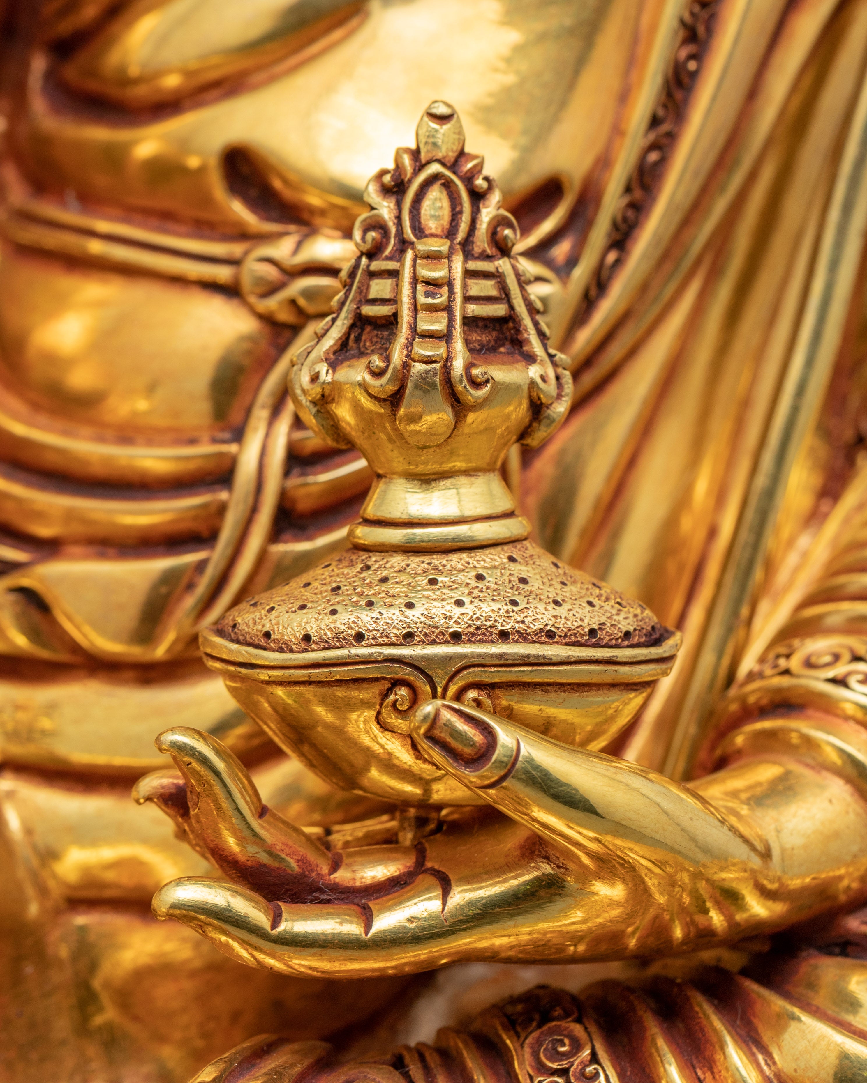 Statue For Guru Rinpoche Morning Prayer | Himalayan Artwork