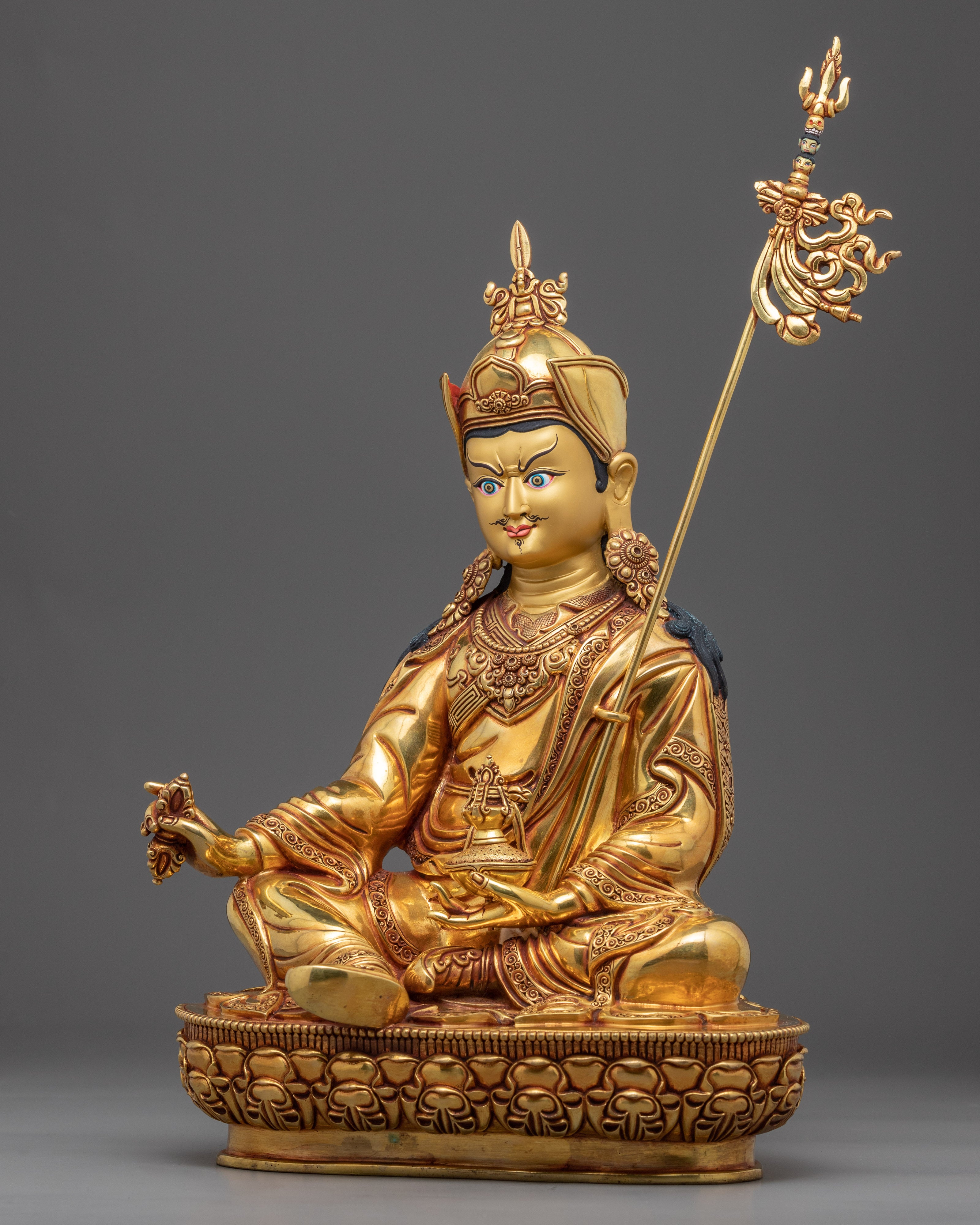 Statue For Guru Rinpoche Morning Prayer | Himalayan Artwork