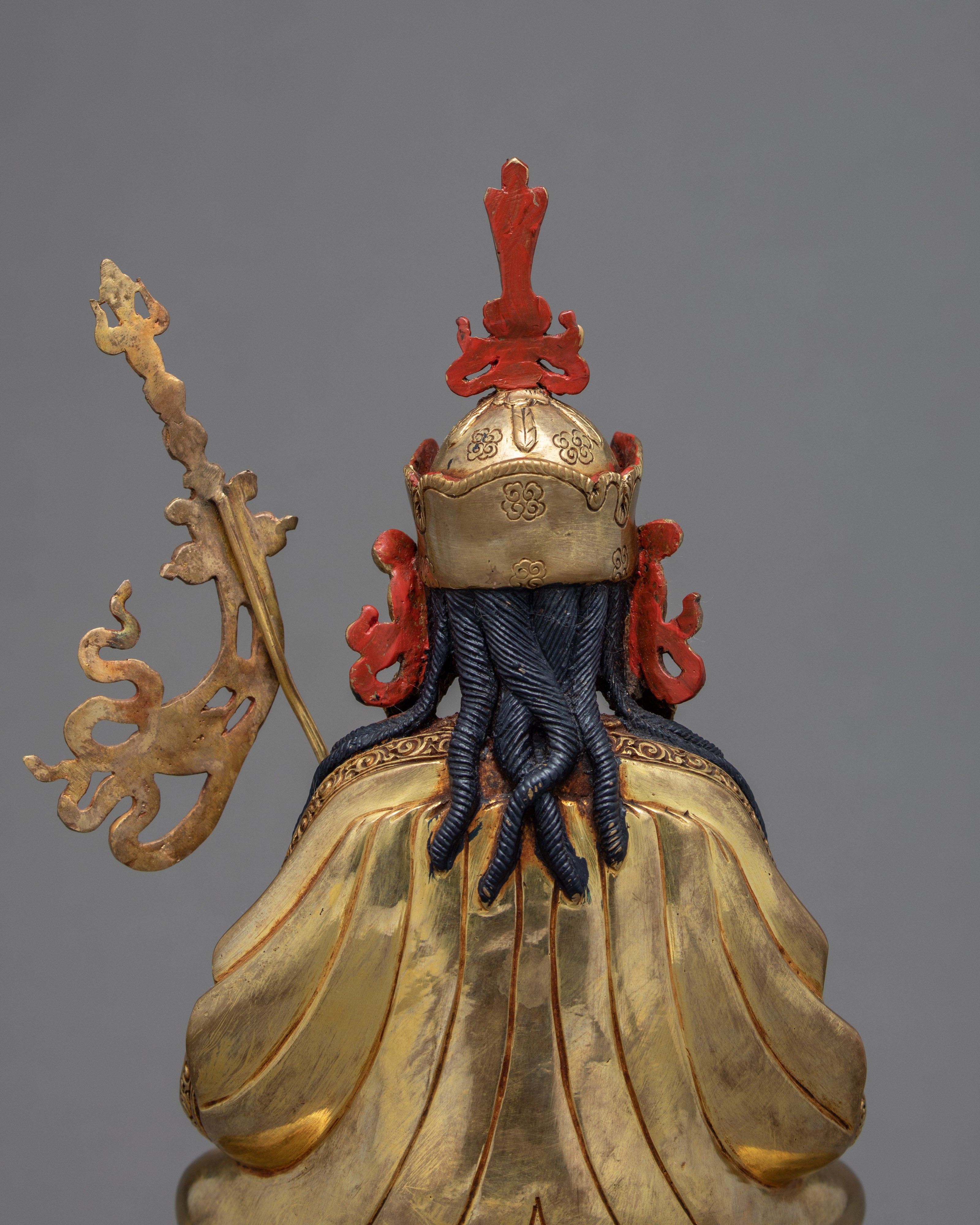 Indoor Guru Rinpoche Sculpture | Traditional Buddhist Statue