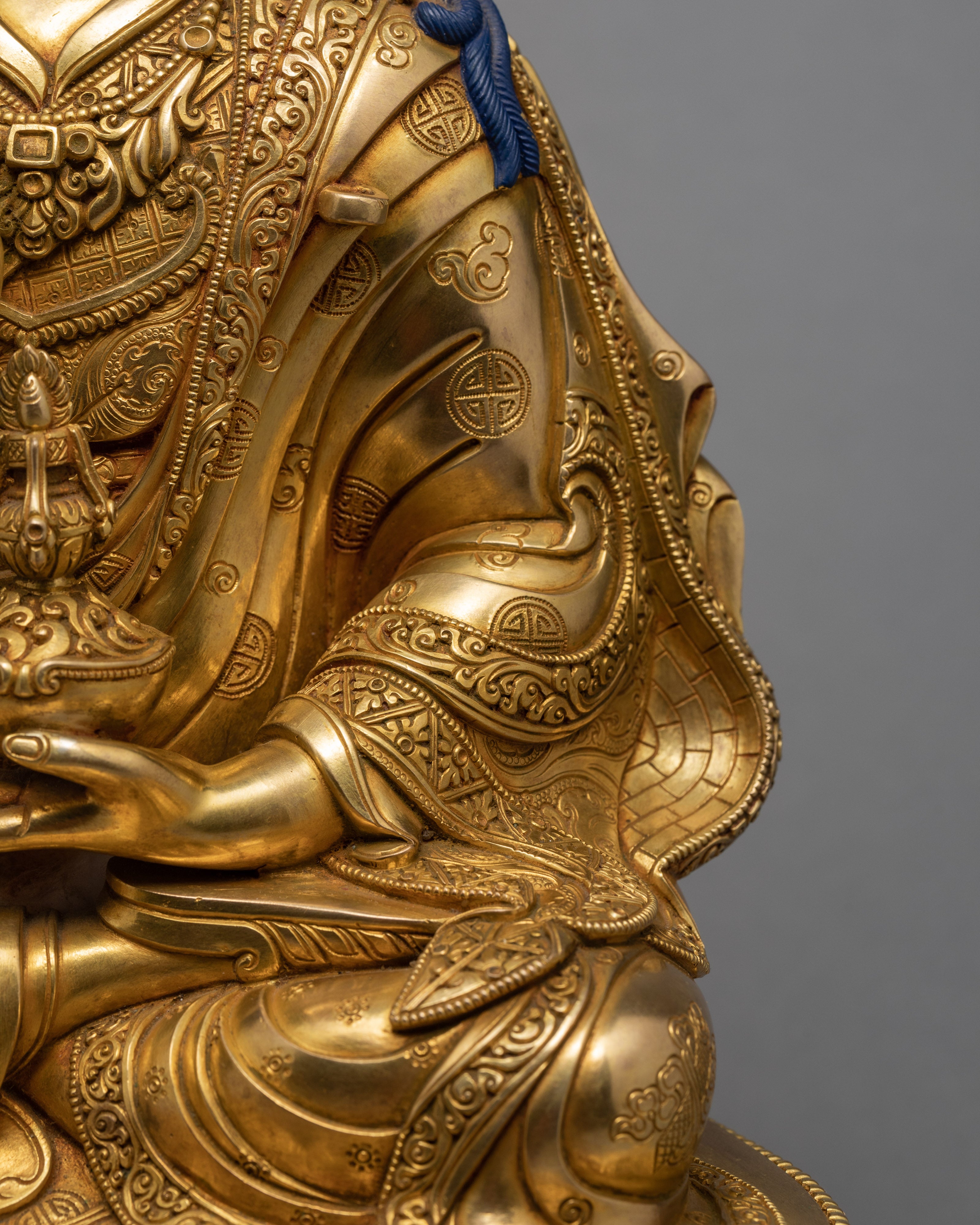 Handmade Padmasambhava Statue | Guru Rinpoche | Himalayan Buddhist Sculpture