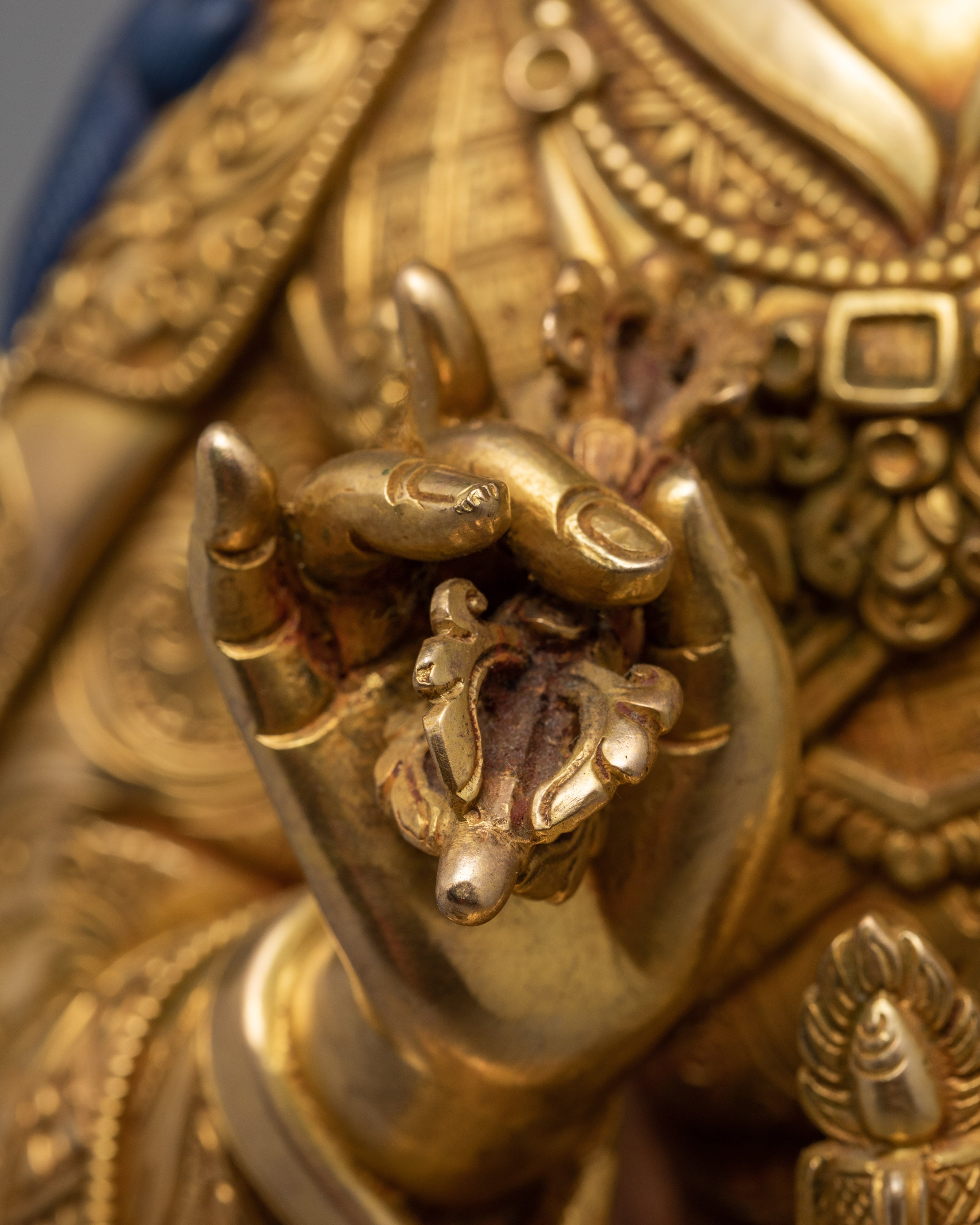 Handmade Padmasambhava Statue | Guru Rinpoche | Himalayan Buddhist Sculpture