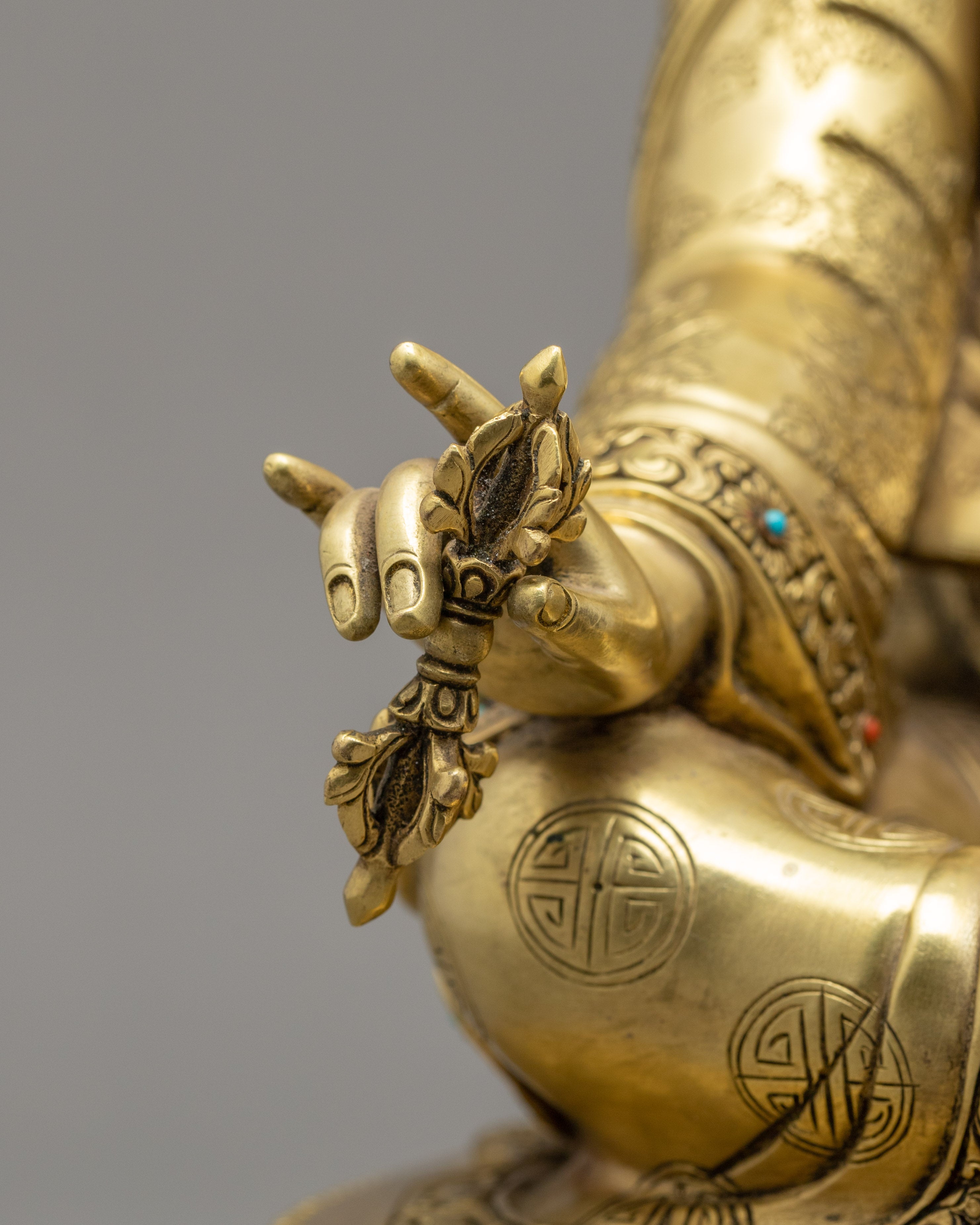 Guru Padmasambhava Statue | Traditional Himalayan Art of Nepal