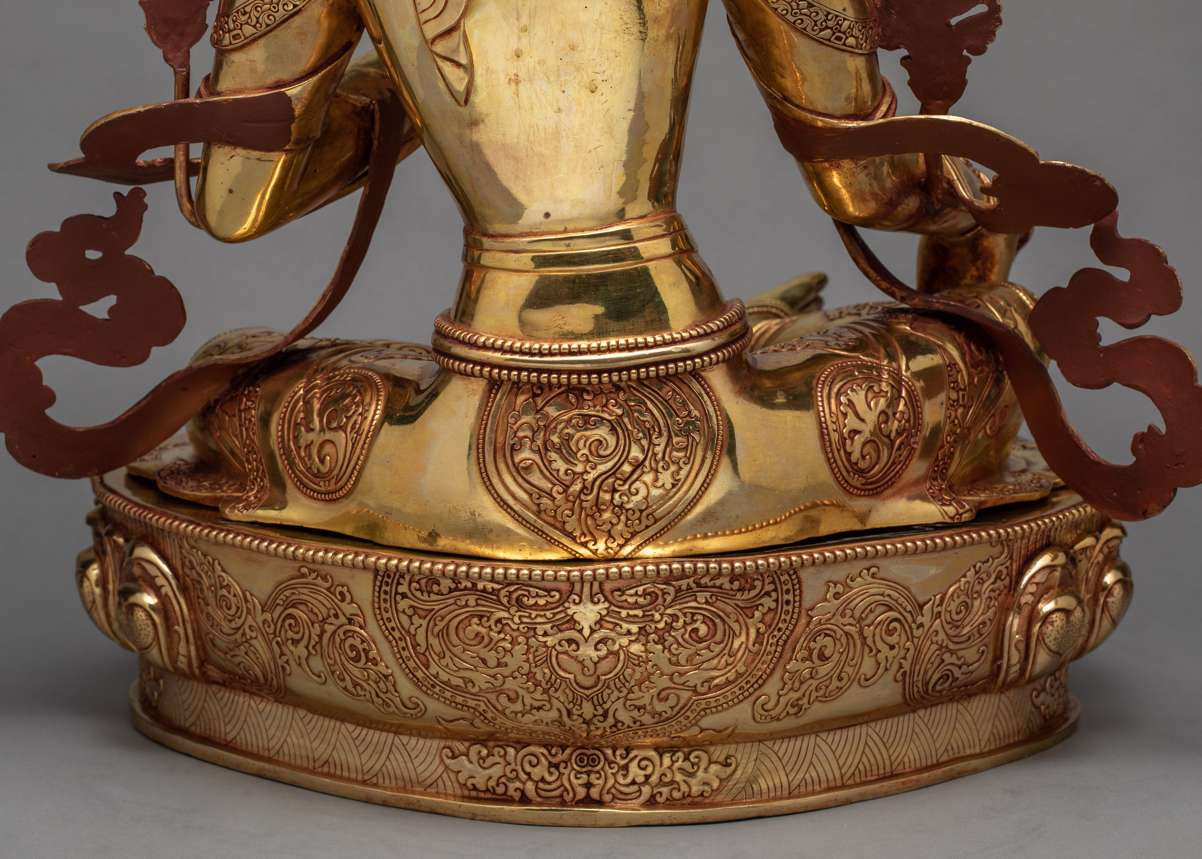 Tibetan Green Tara Statue | Himalayan Sculpture Art