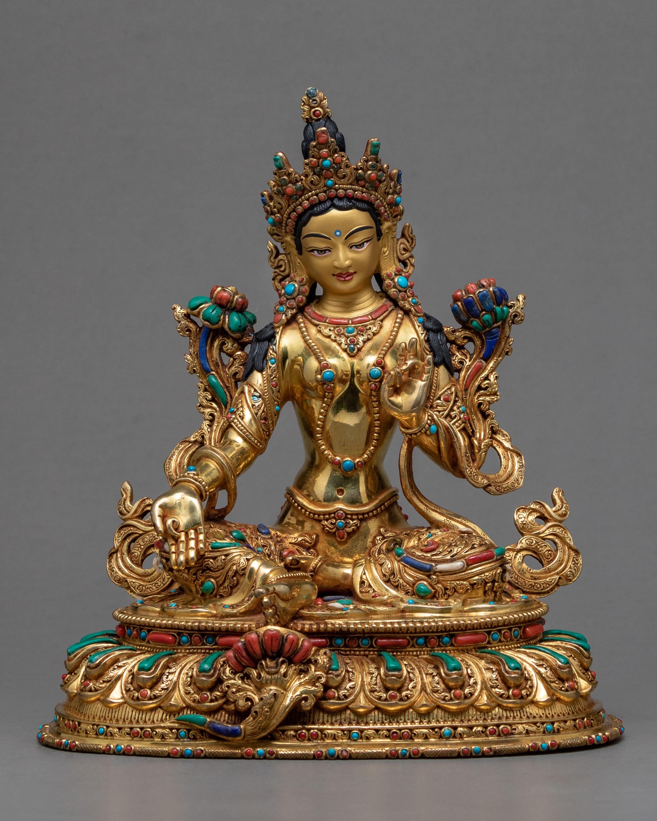 Mother Green Tara Statue