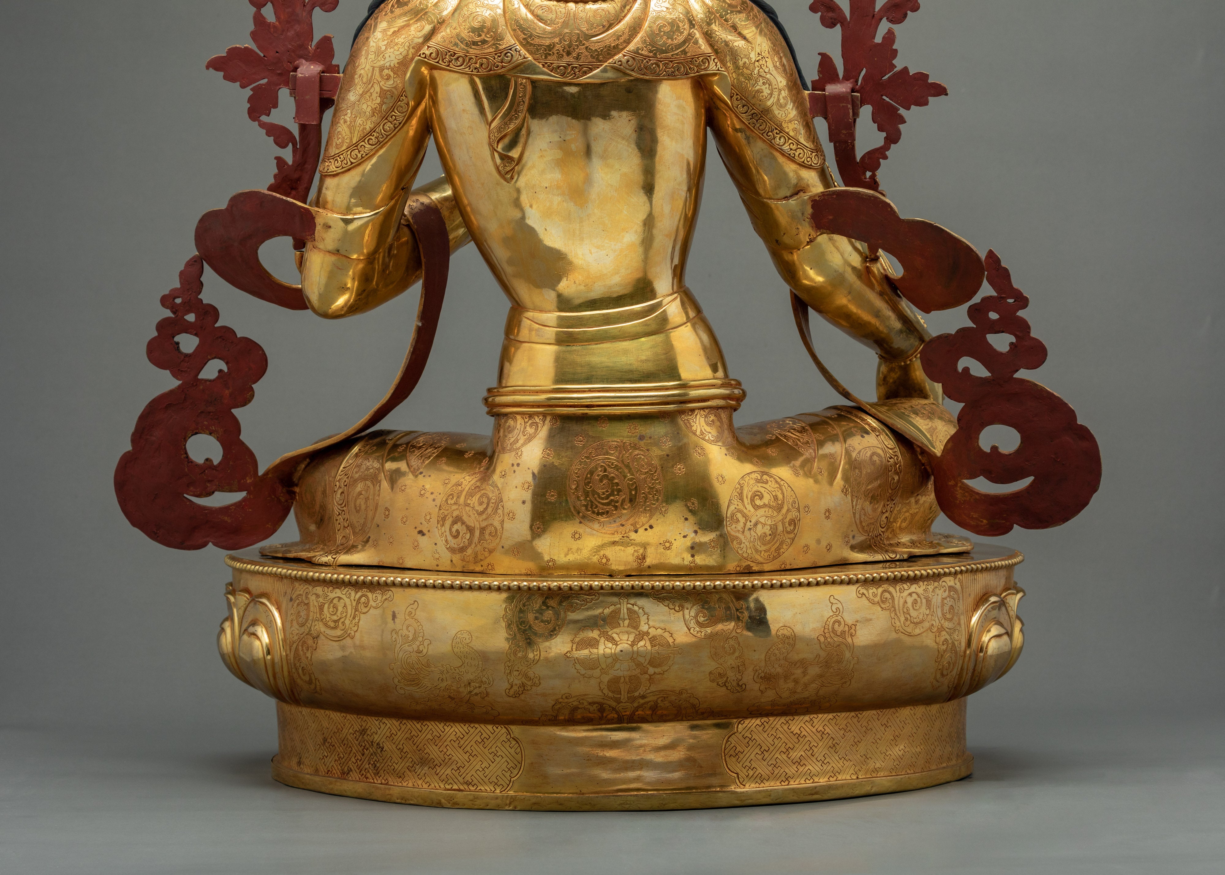 Tara Green Goddess Statue | Traditional Art of Himalayan Buddhism