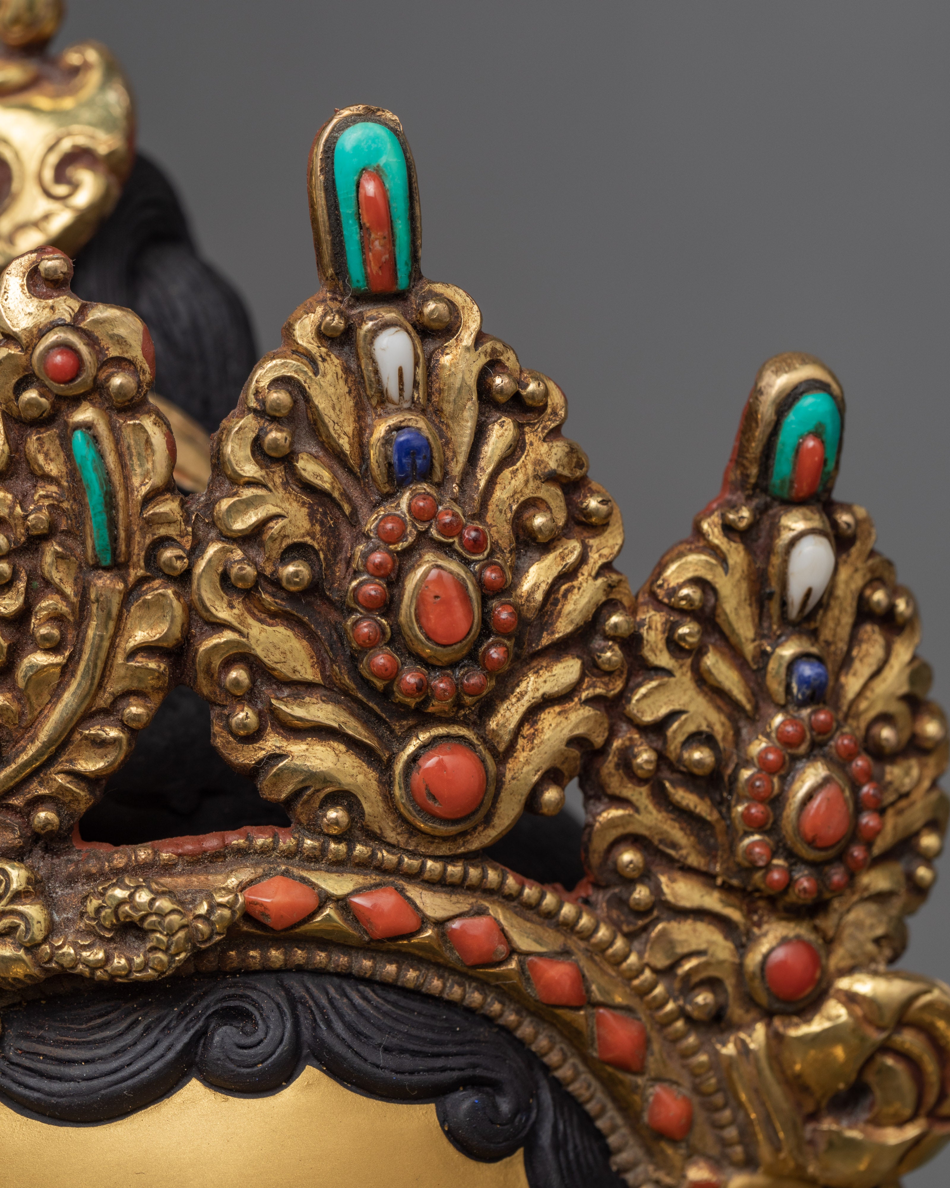Green Tara Statue | Traditionally Handcarved Buddhist Tara Statue