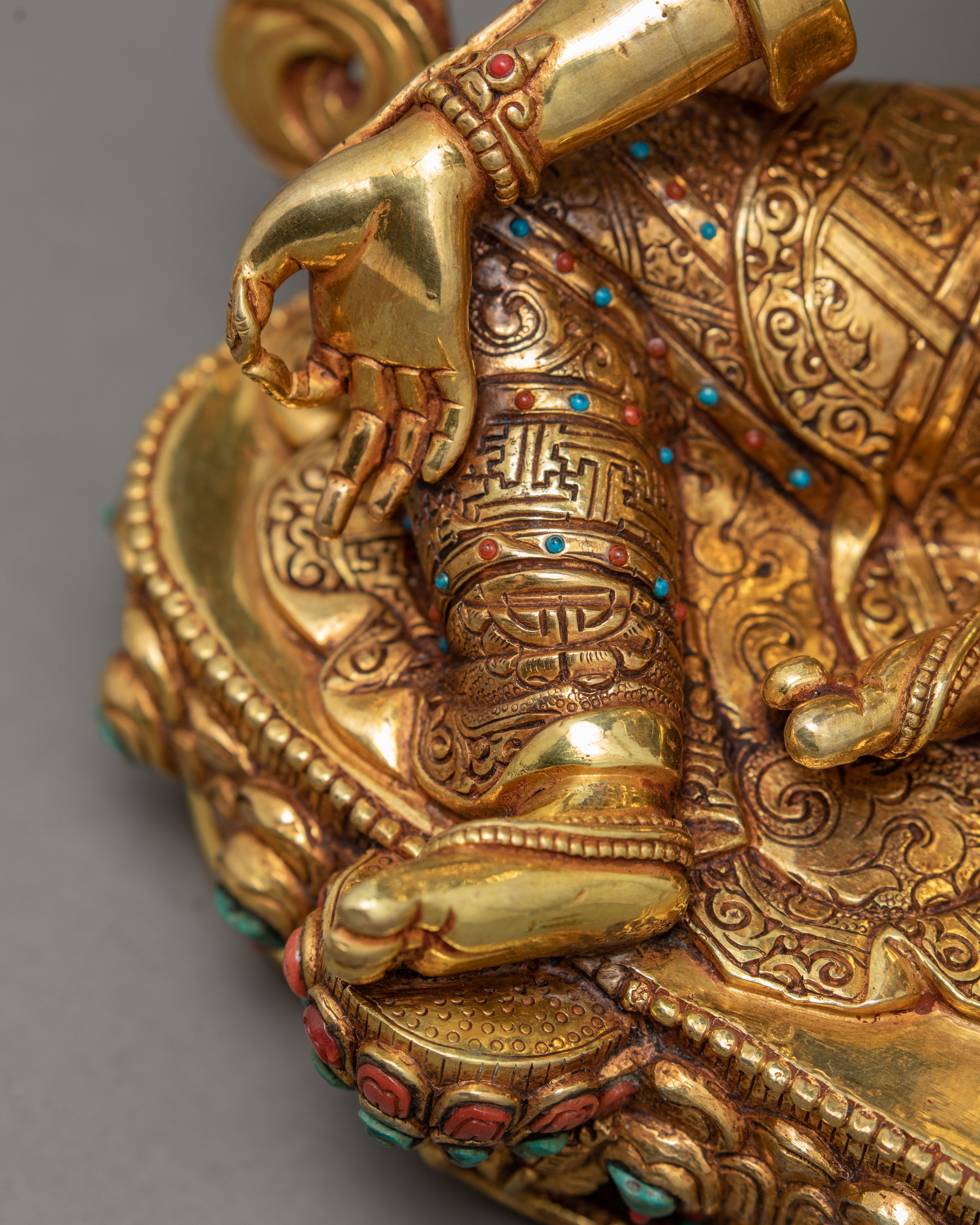 Green Tara Statue | Enlightened Female Buddha | Buddhist Deity