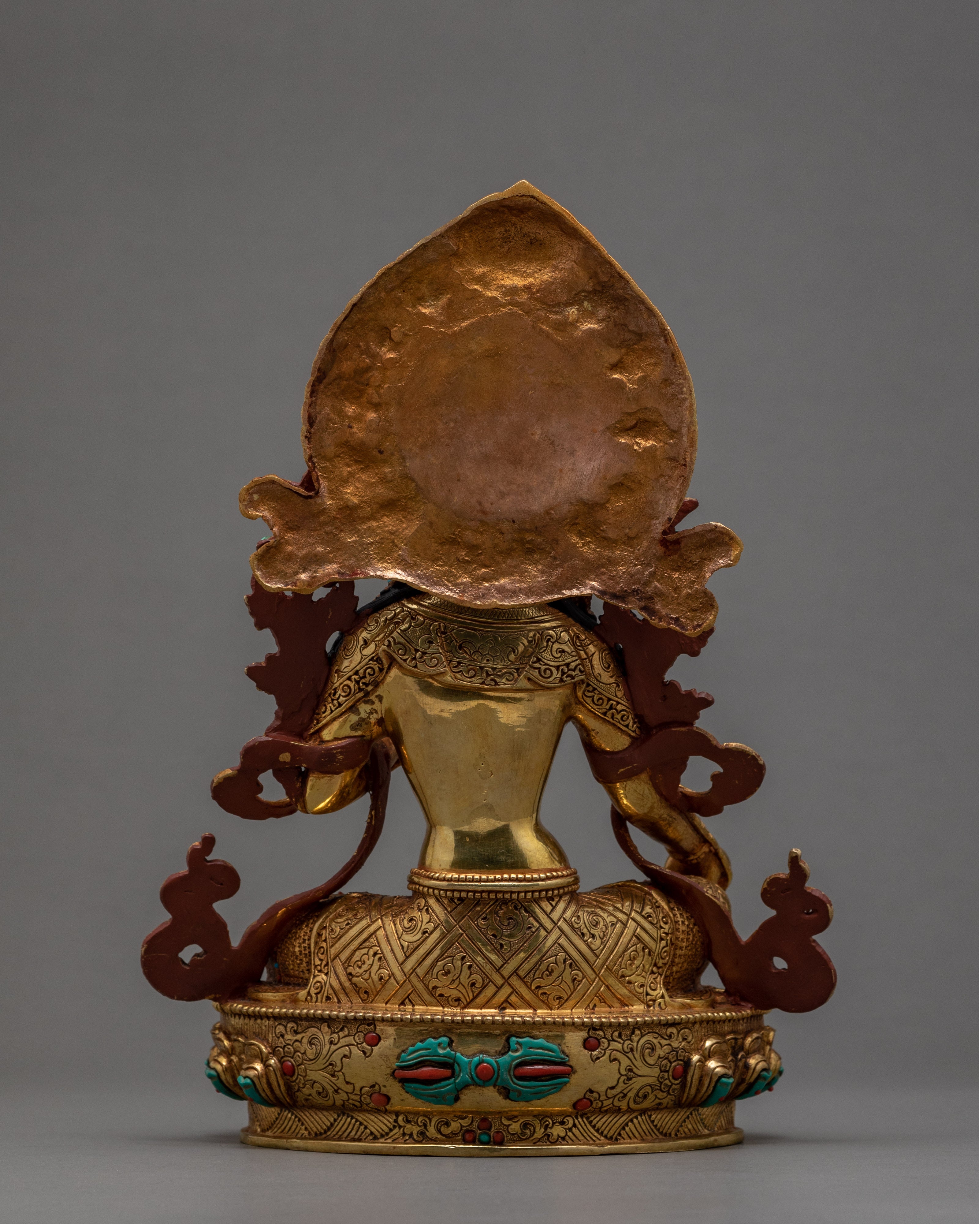 Green Tara Statue | Enlightened Female Buddha | Buddhist Deity