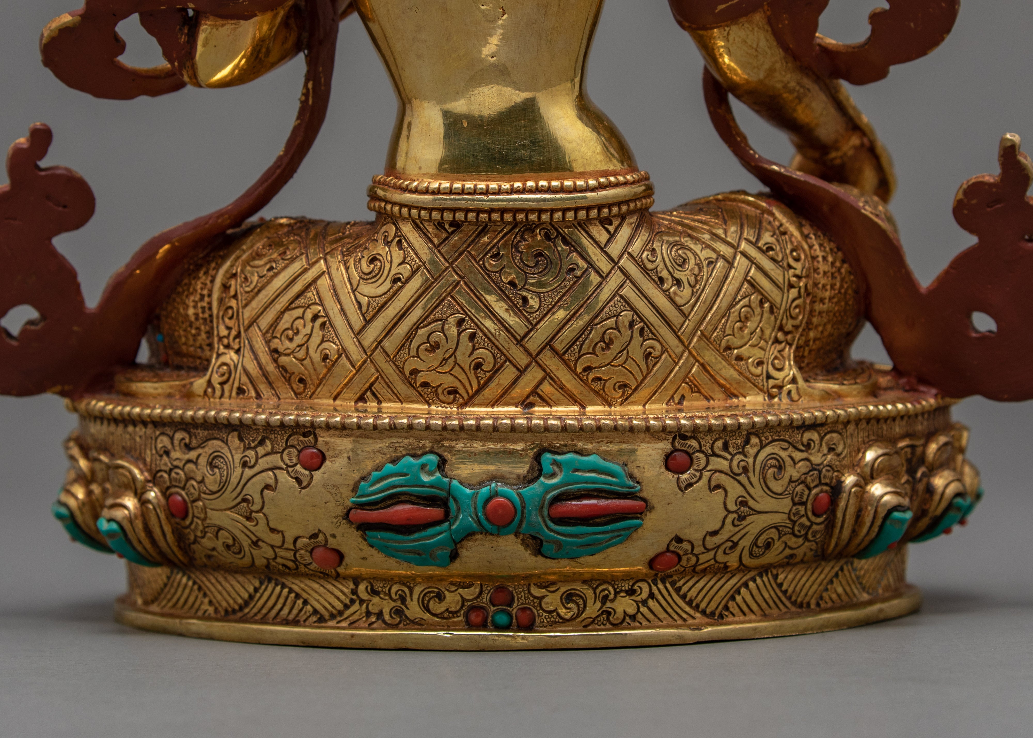 Green Tara Statue | Enlightened Female Buddha | Buddhist Deity