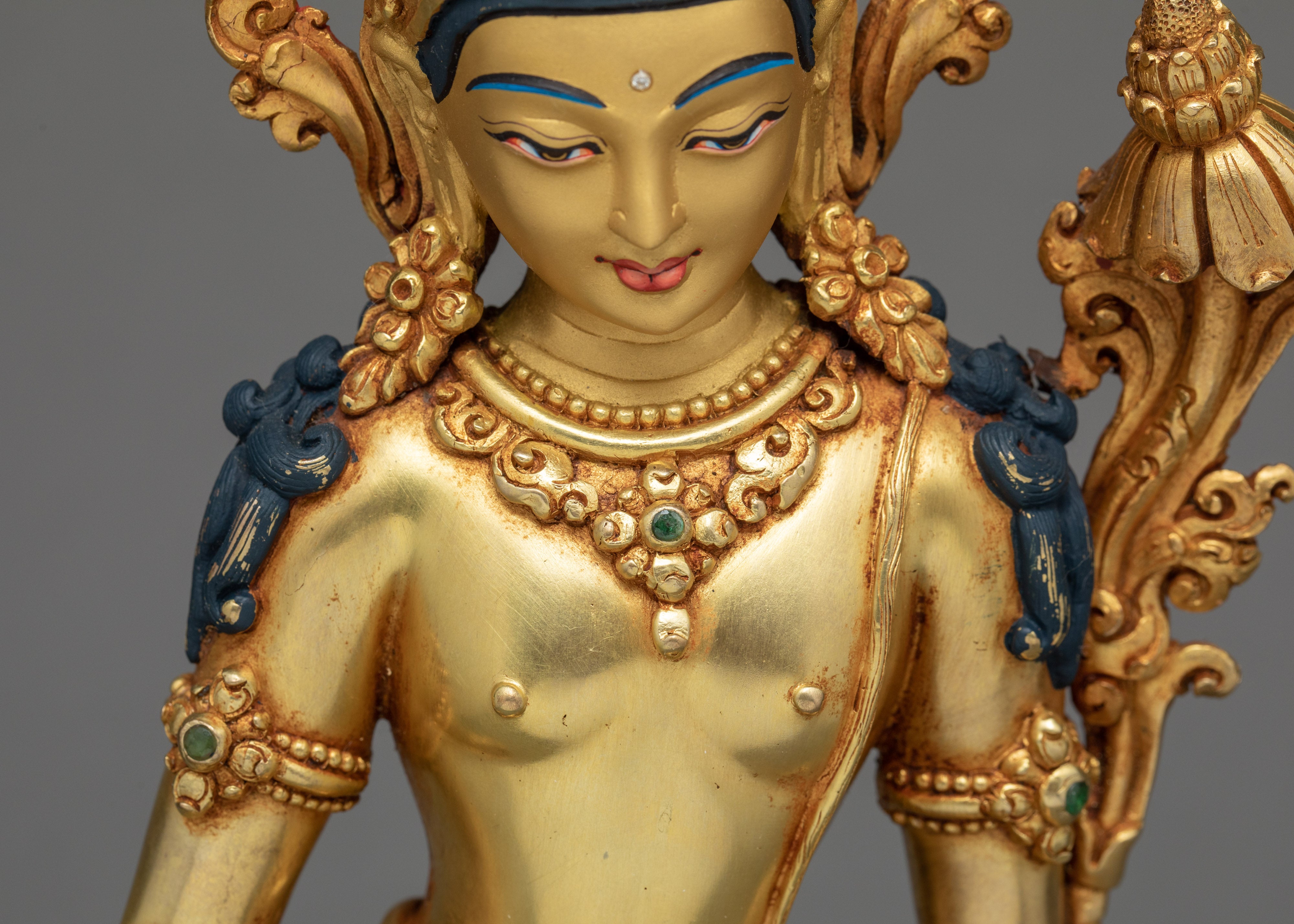 Padmapani Statue | Tibetan Standing Avalokiteshvara Sculpture