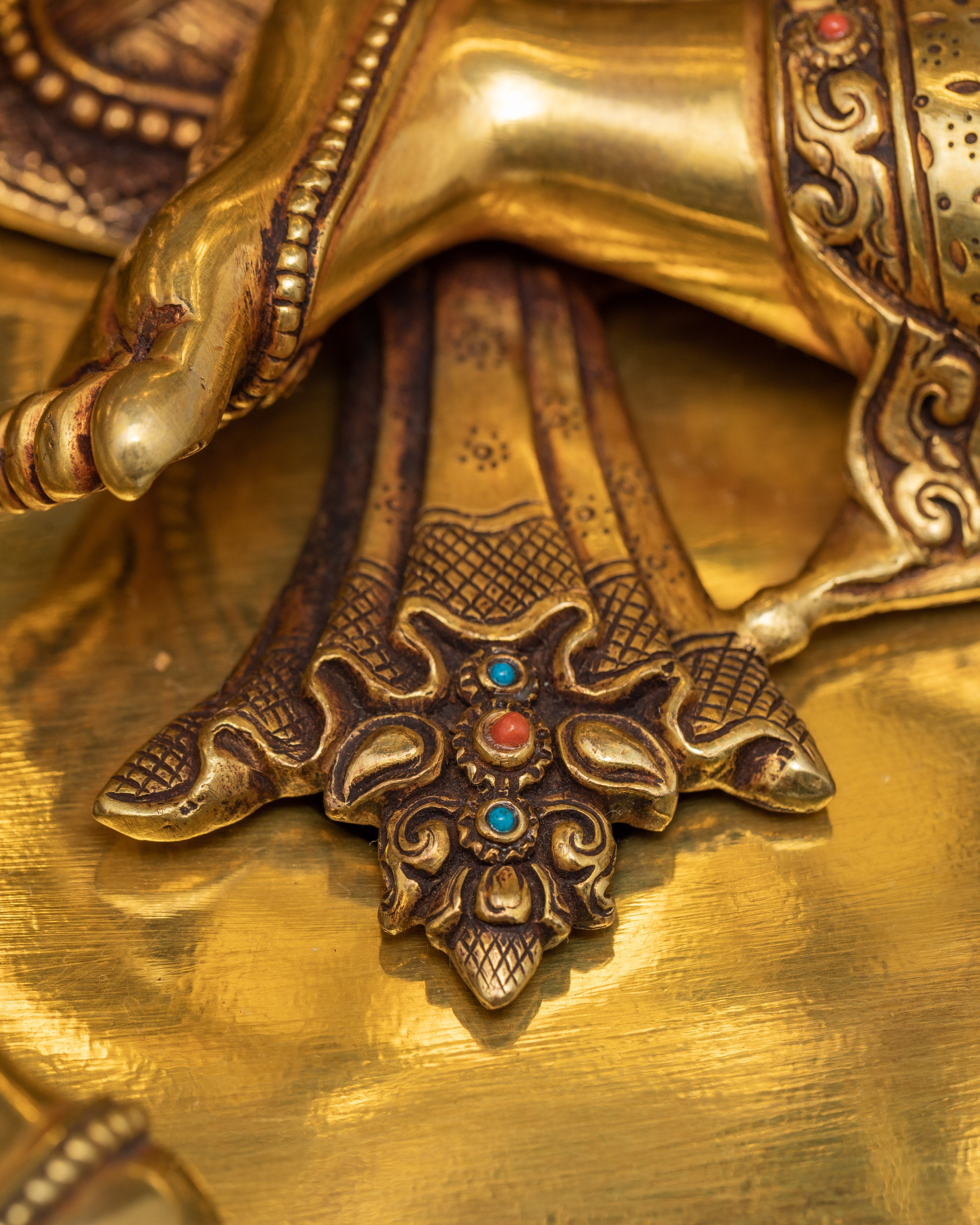 Green Tara Buddha | Handmade Bodhisattva Statue