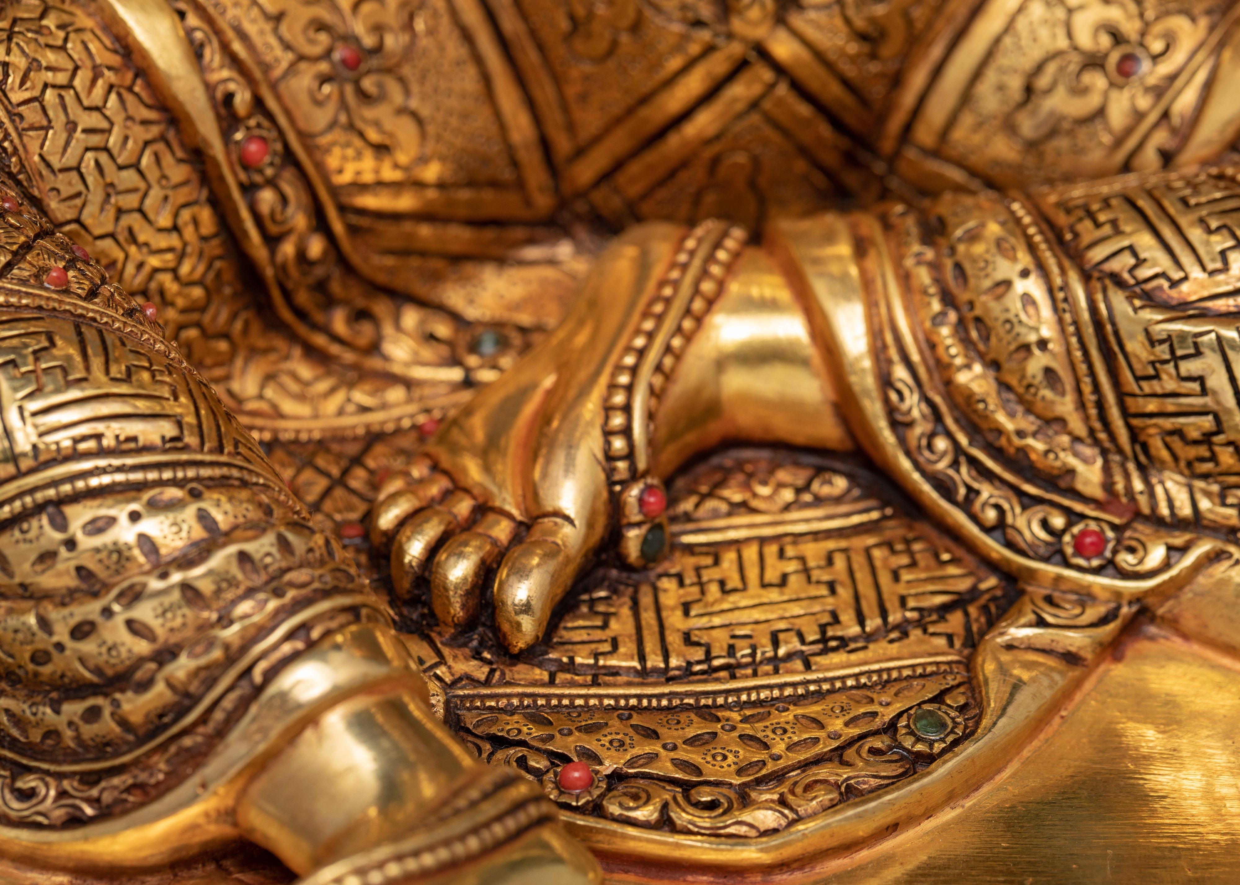 Green Tara Statue | Himalayan Buddhist Art | Tara Statue